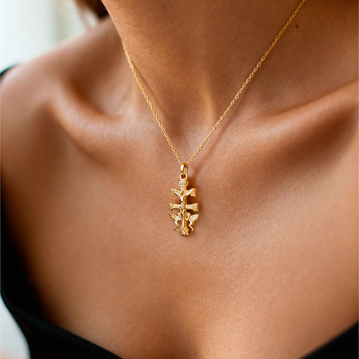 Caravaca Cross Necklace