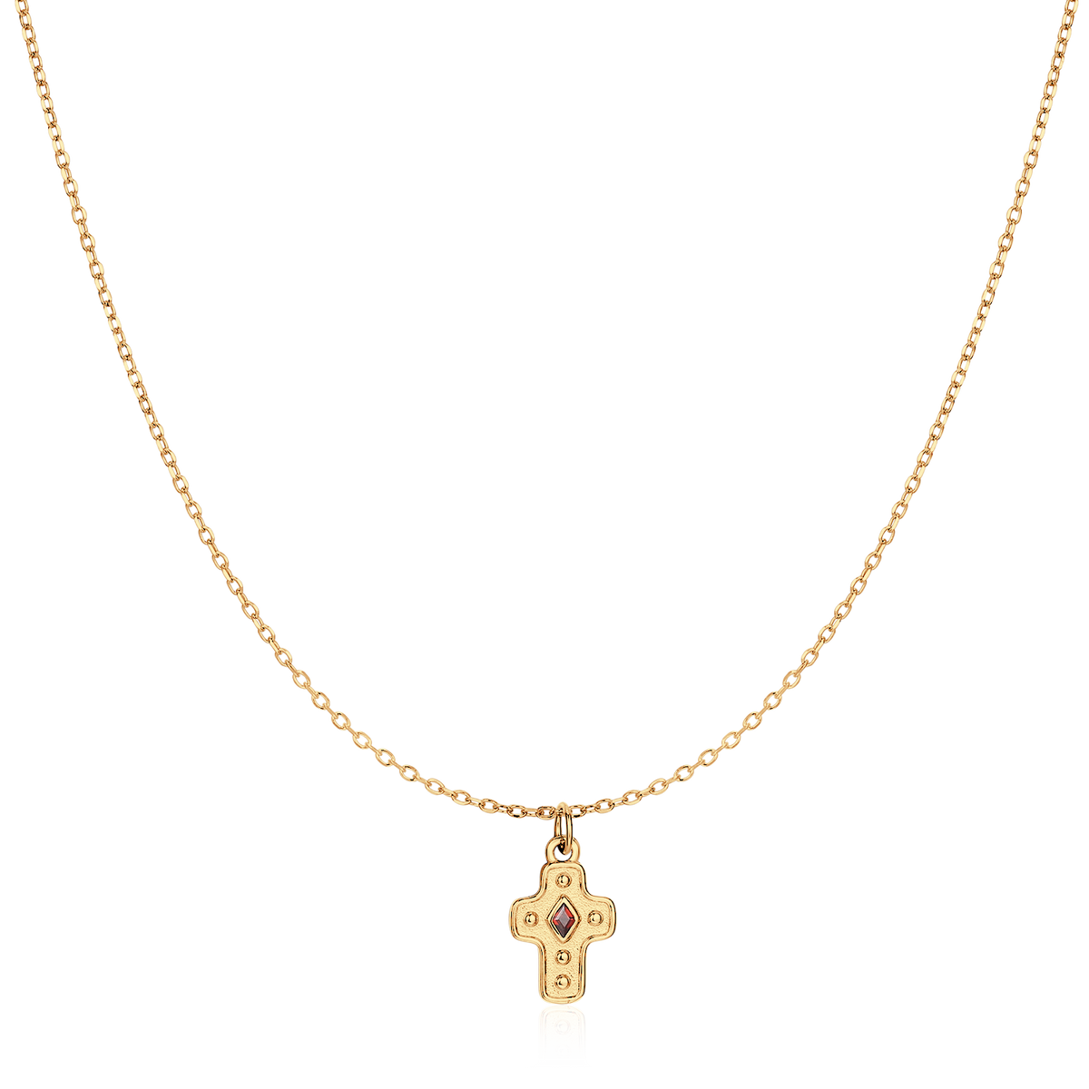 Diamond Cross Necklace - SophiaJewels