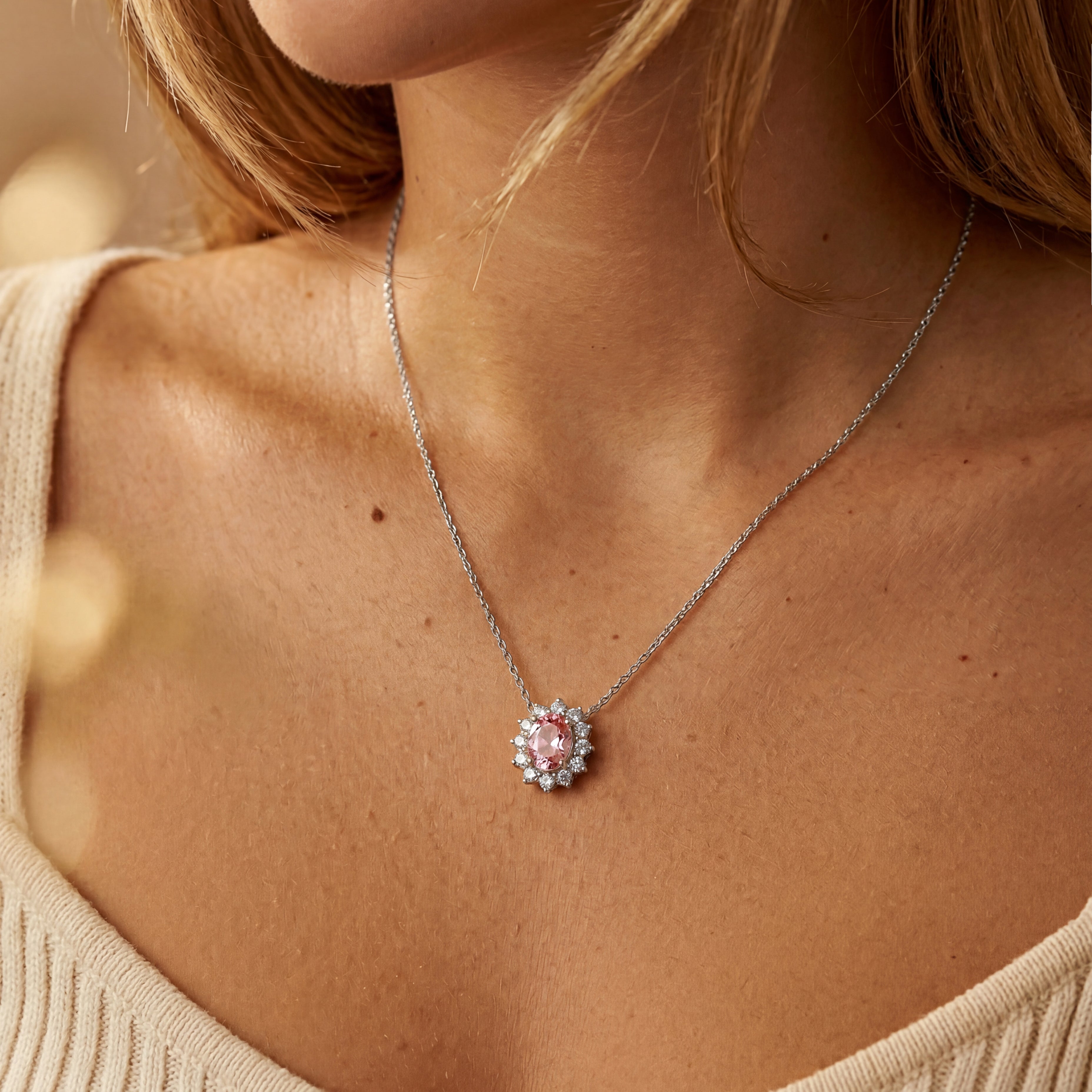 Precious Zirconia Necklace