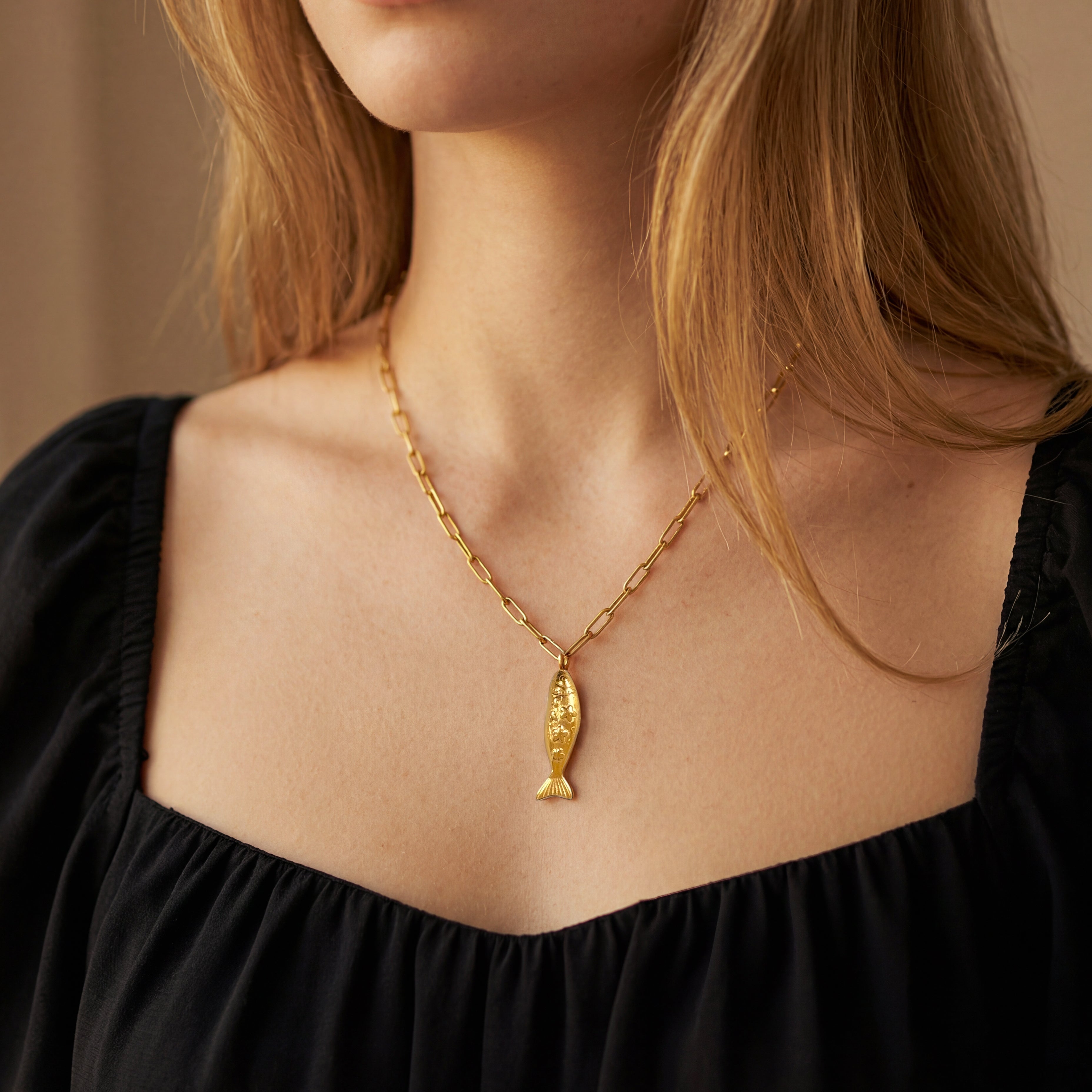 Nautical Fish Necklace