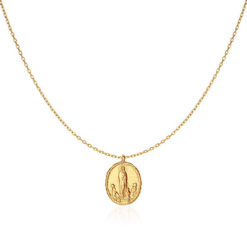 Virgin of Fatima Necklace