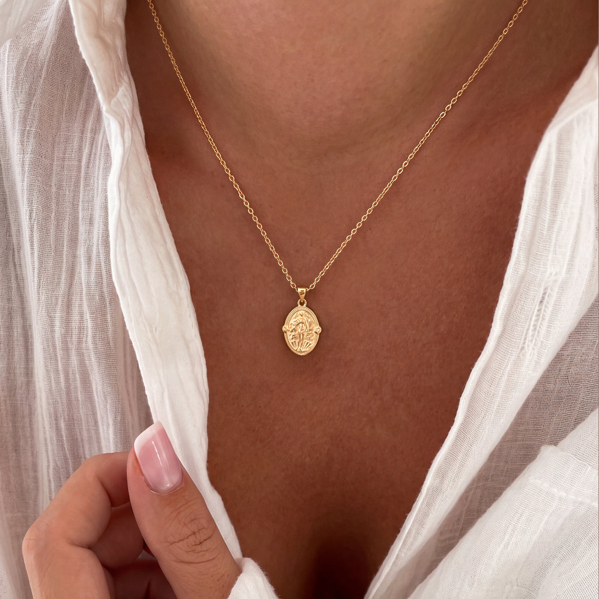 Goddess Aphrodite Venus Necklace
