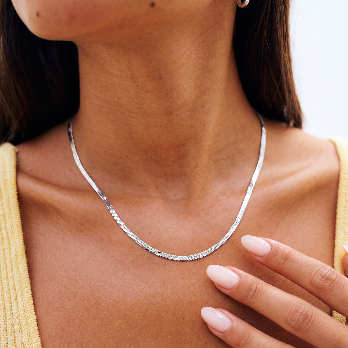 Flat Chain Necklace
