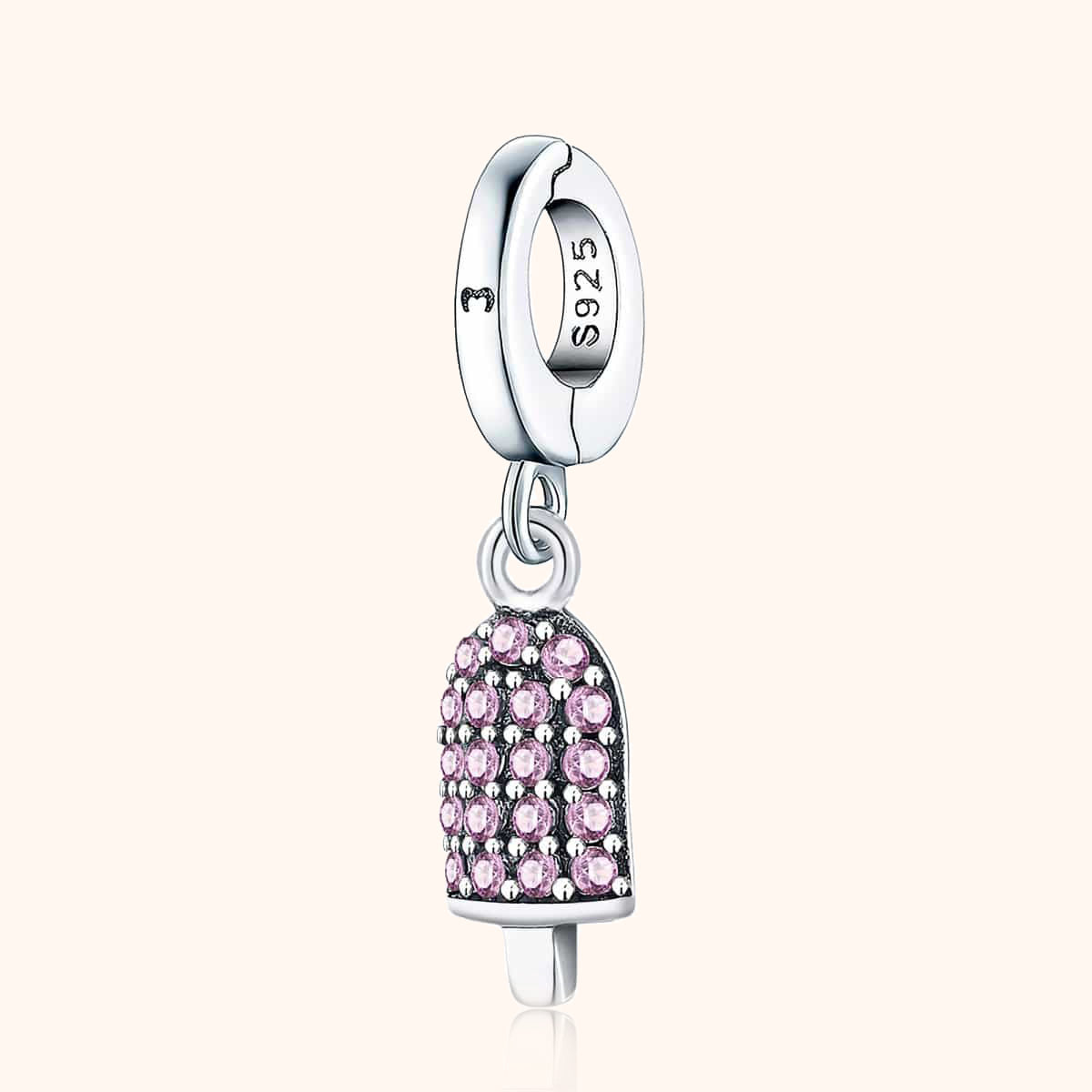 "Pink Ice Cream" Charm - SophiaJewels