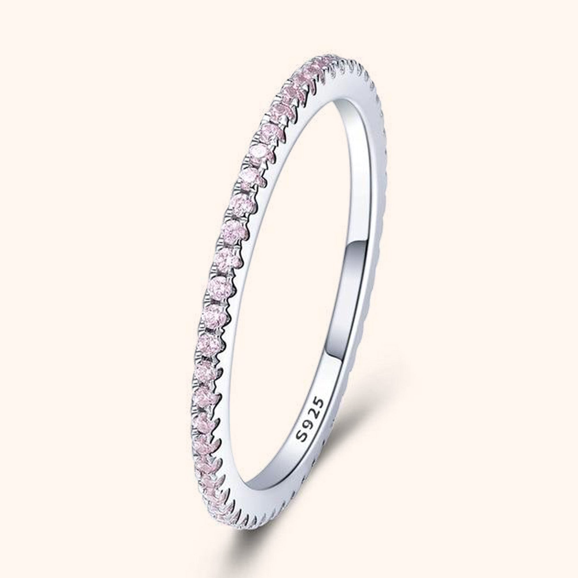 "Pink Crystal" Ring - SophiaJewels