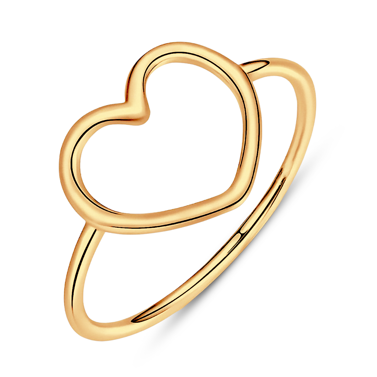 Minimalist Heart Ring