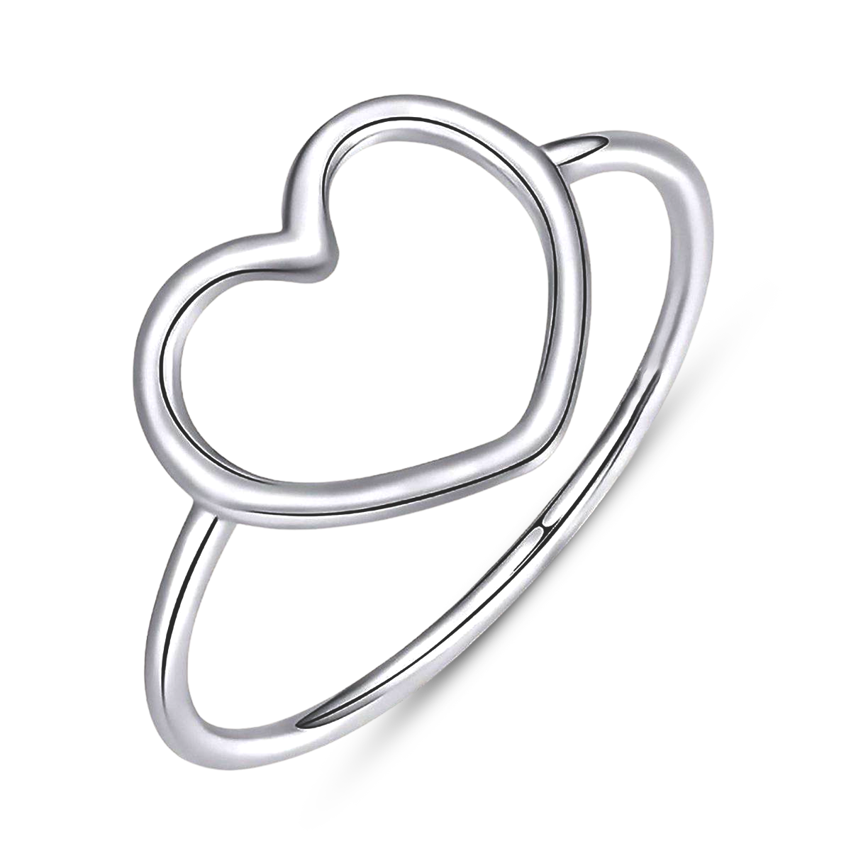 Minimalist Heart Ring