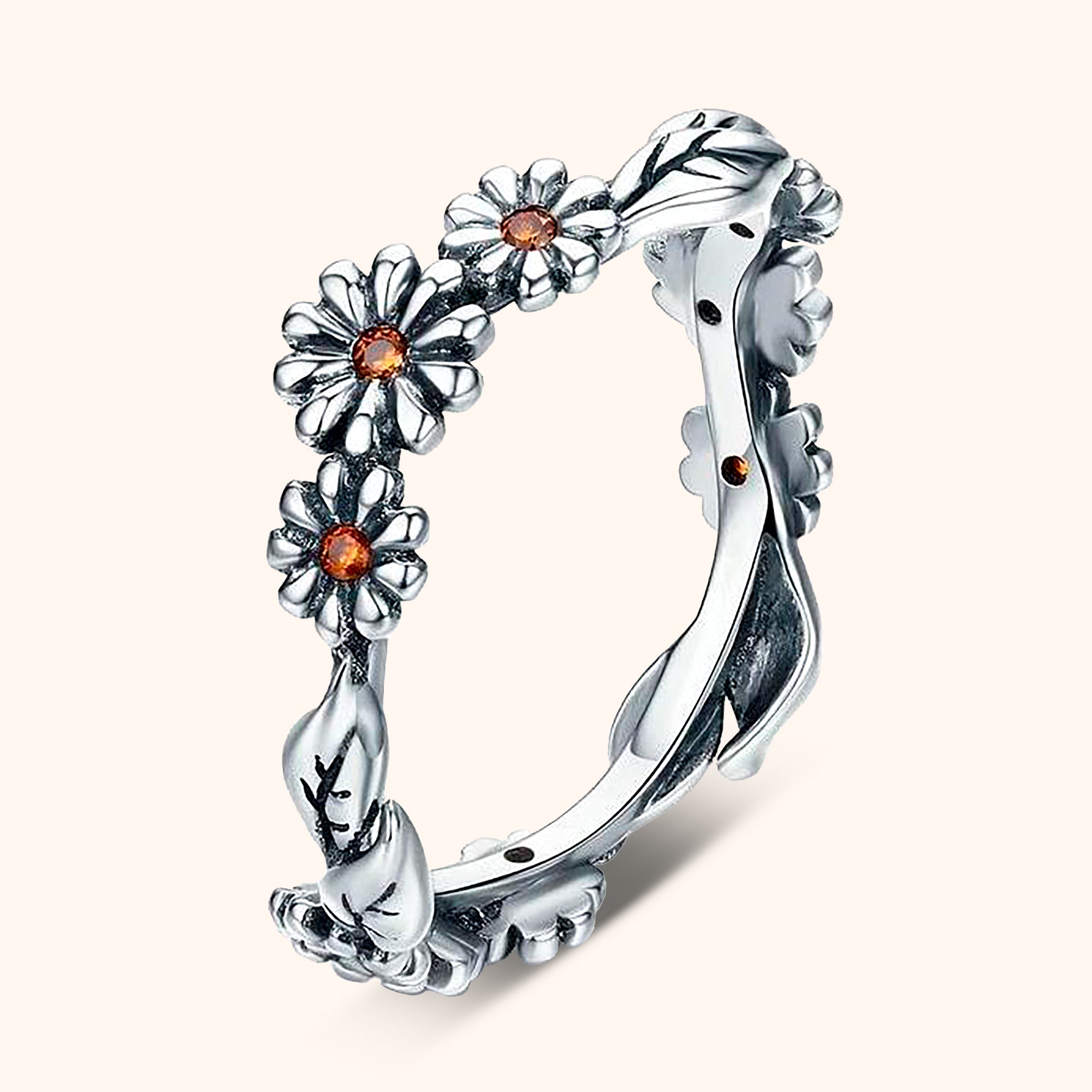"Daisy Flower" Ring - SophiaJewels