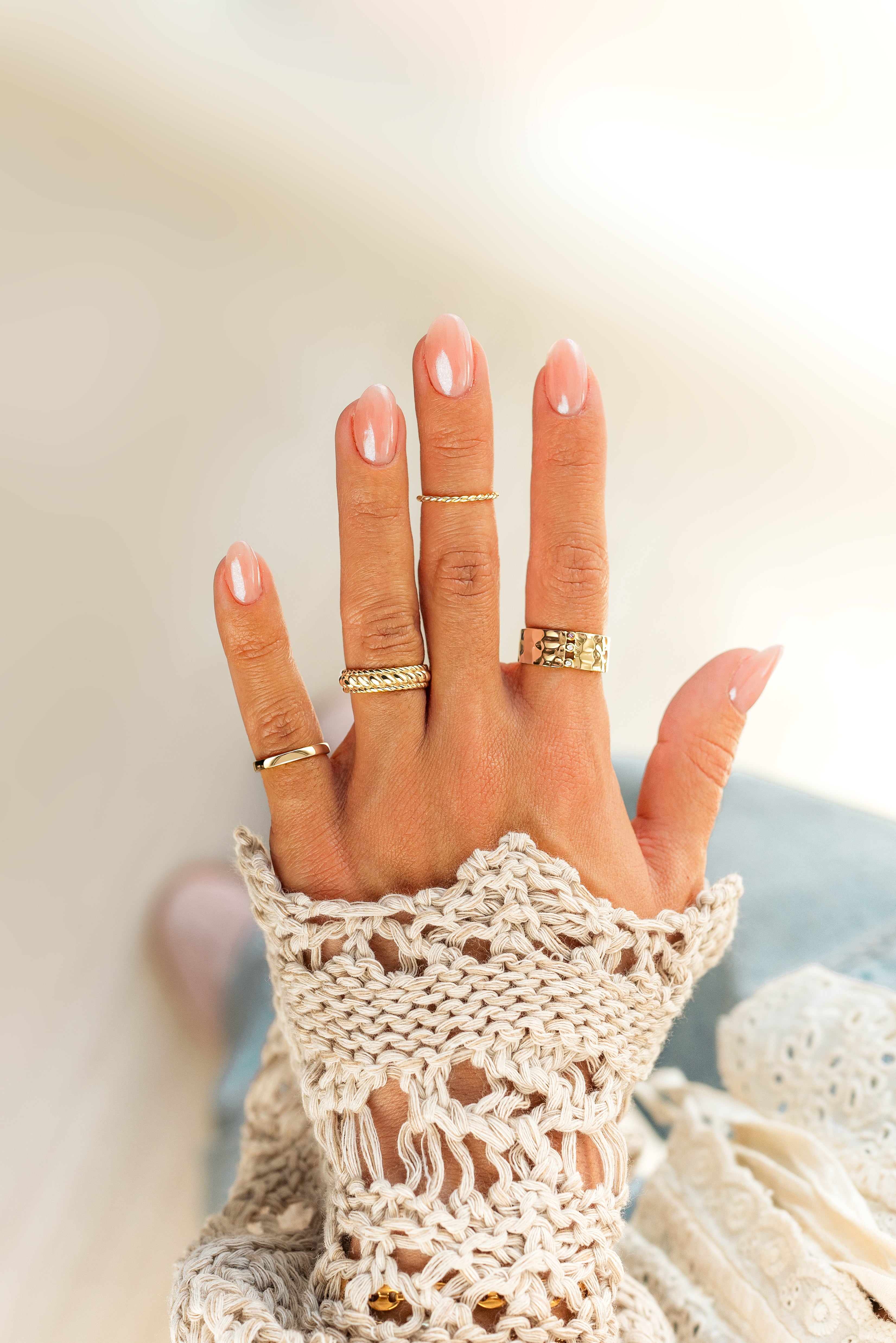 "Twisted" Midi Ring