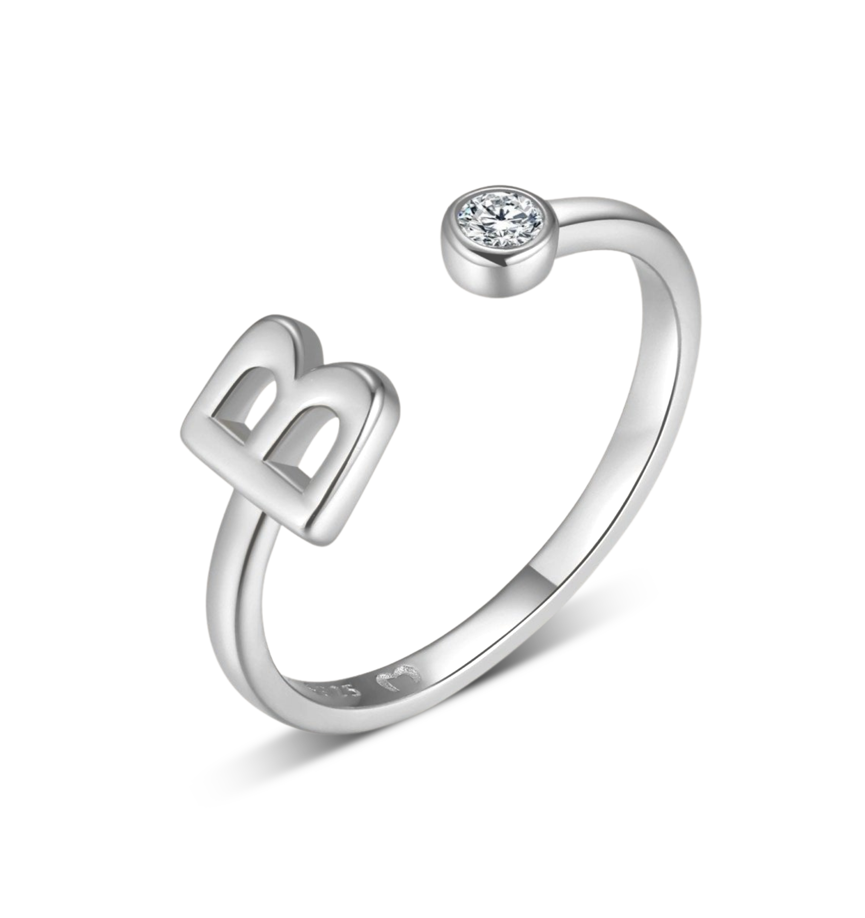 Top Letter Ring