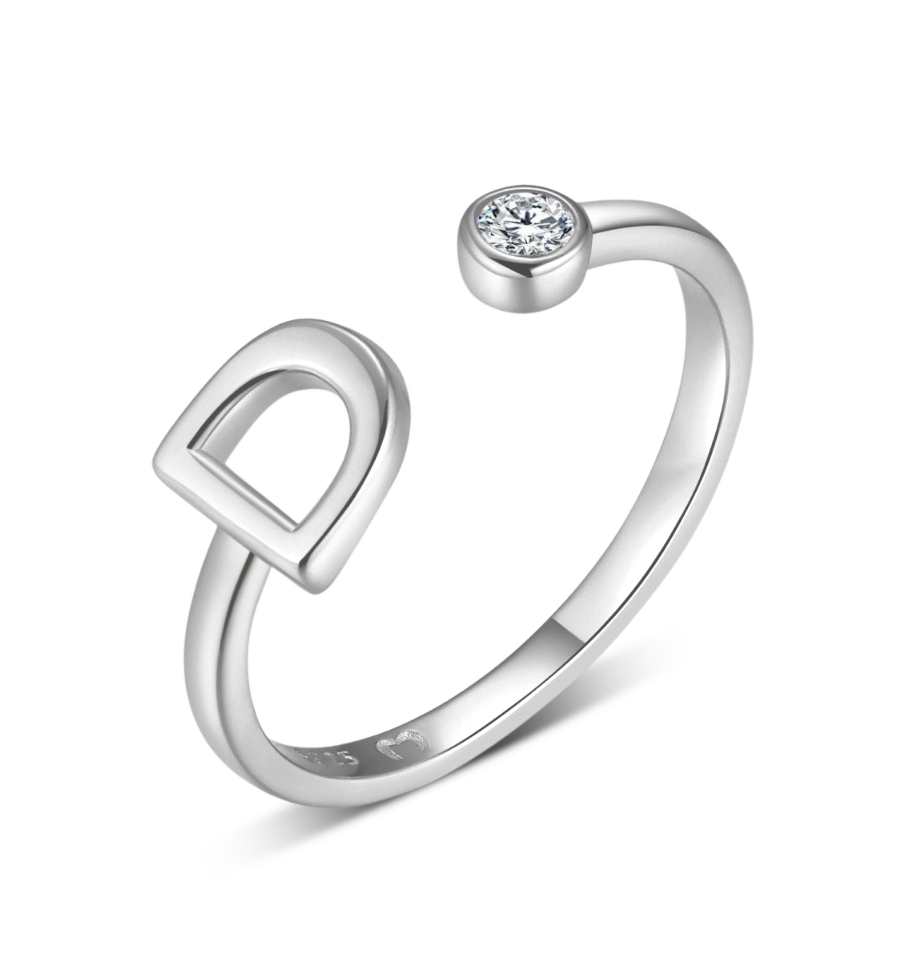 Top Letter Ring