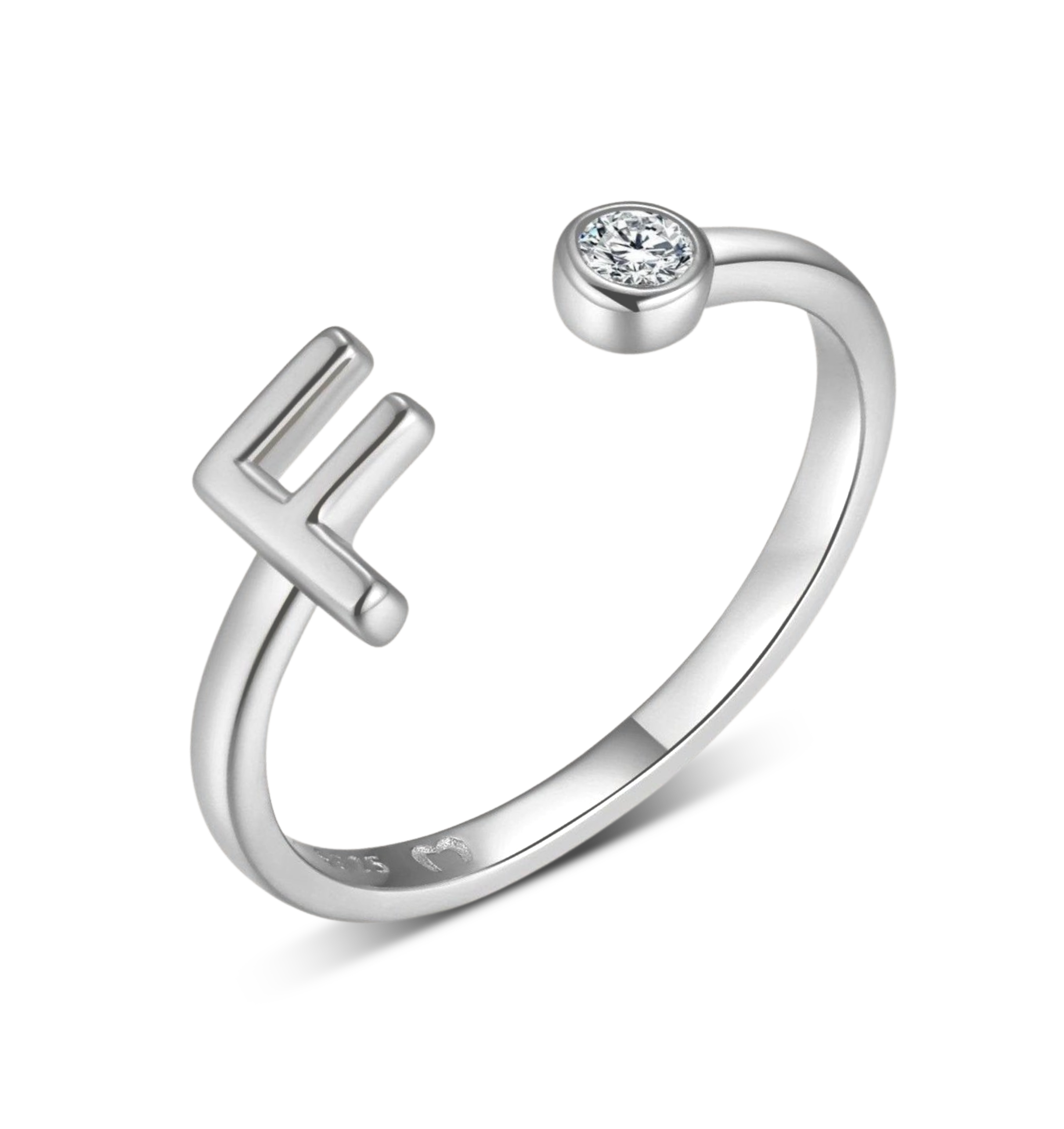 Top Letter Ring