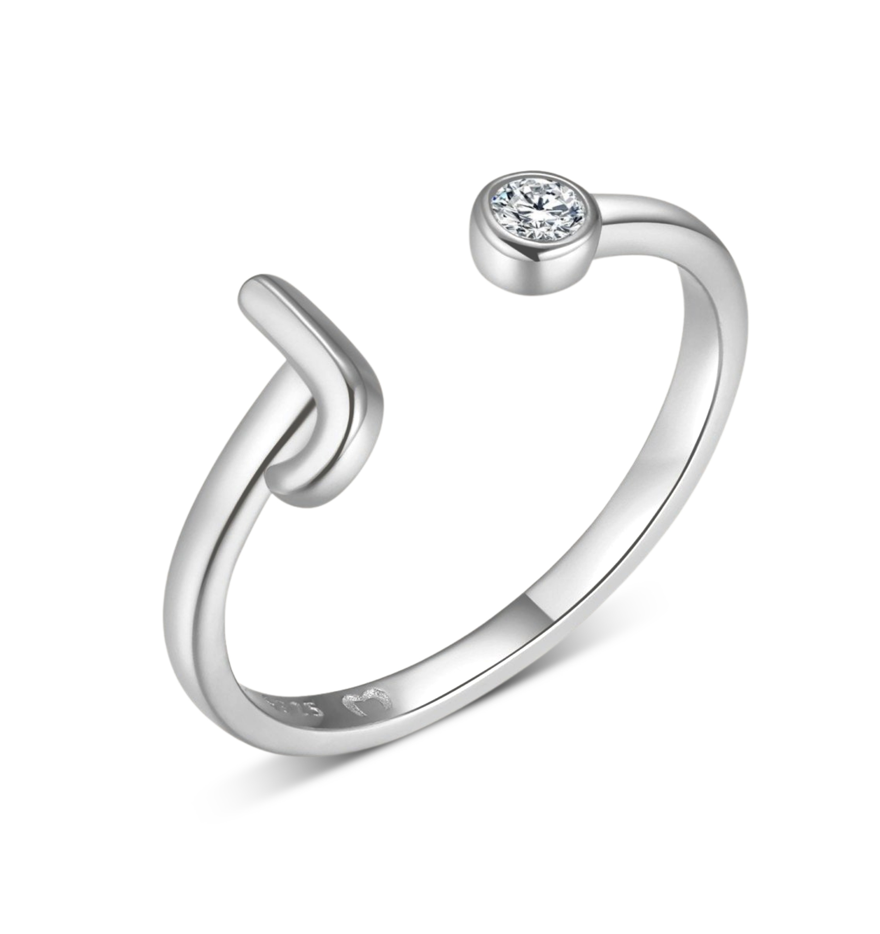 Top Letter Ring
