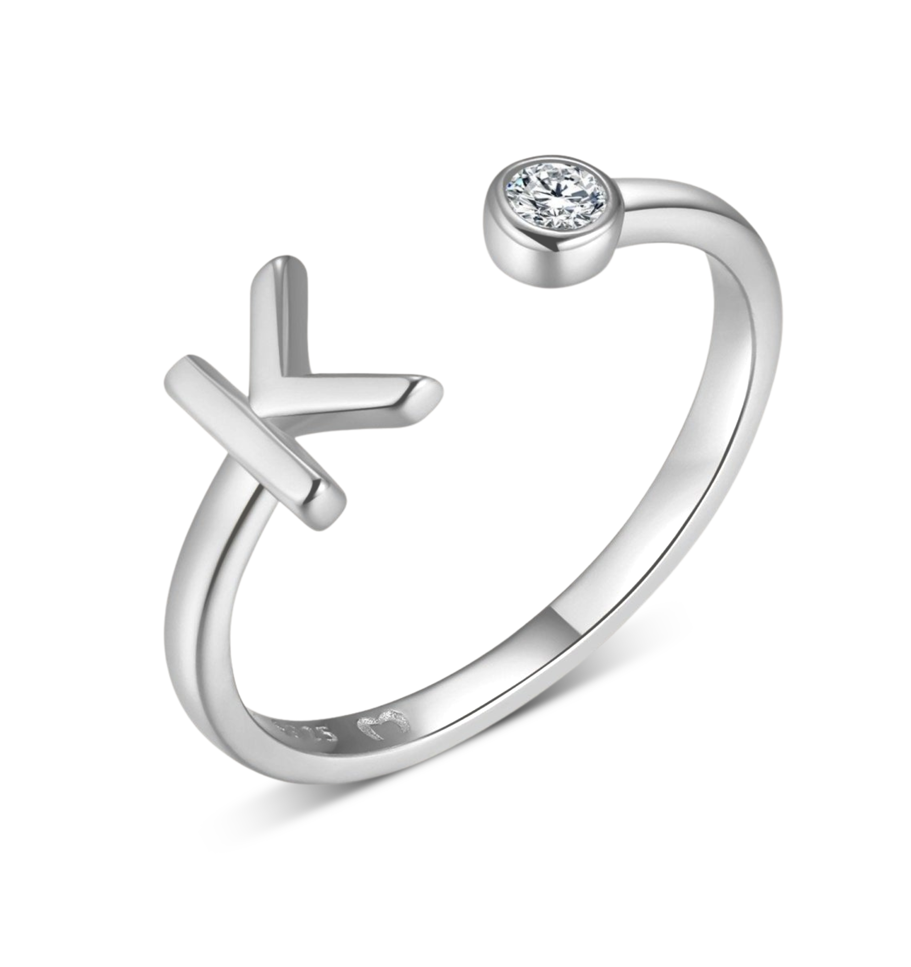 Top Letter Ring
