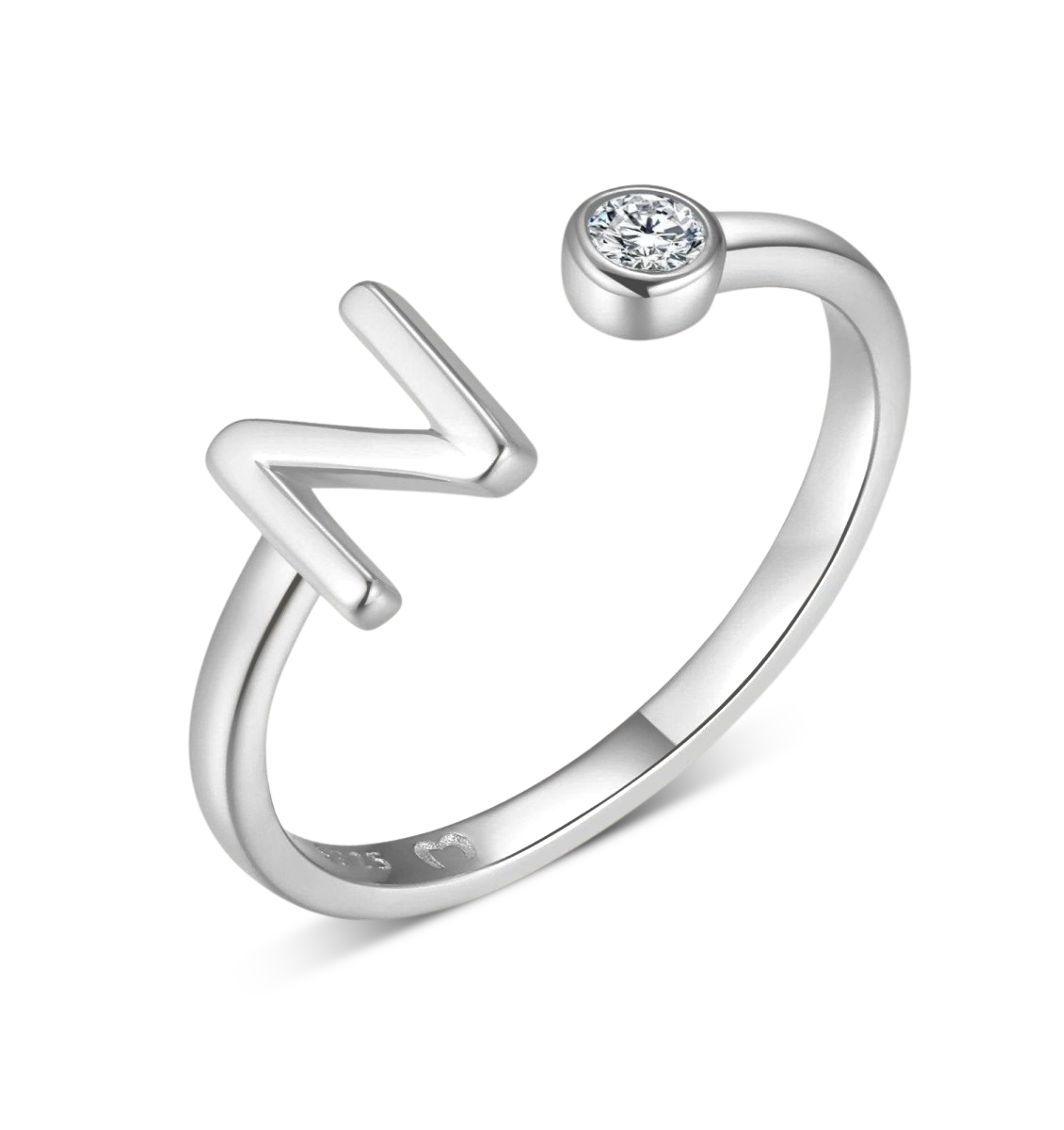 Top Letter Ring