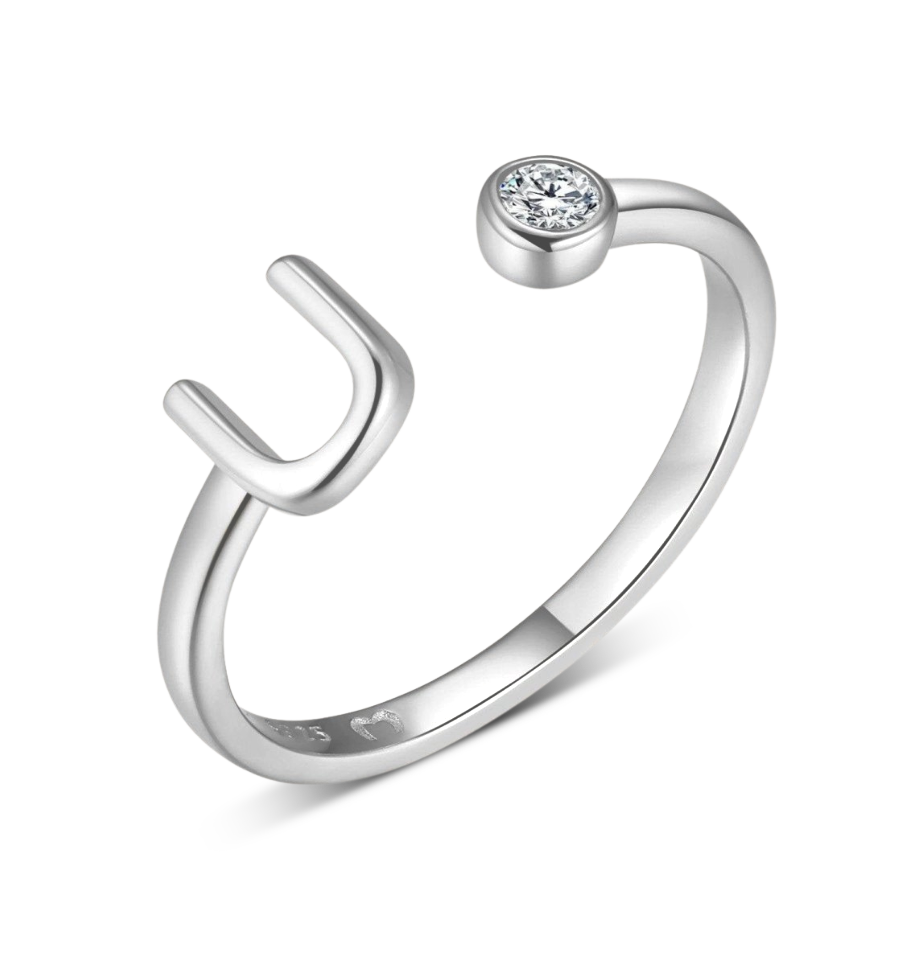 Top Letter Ring