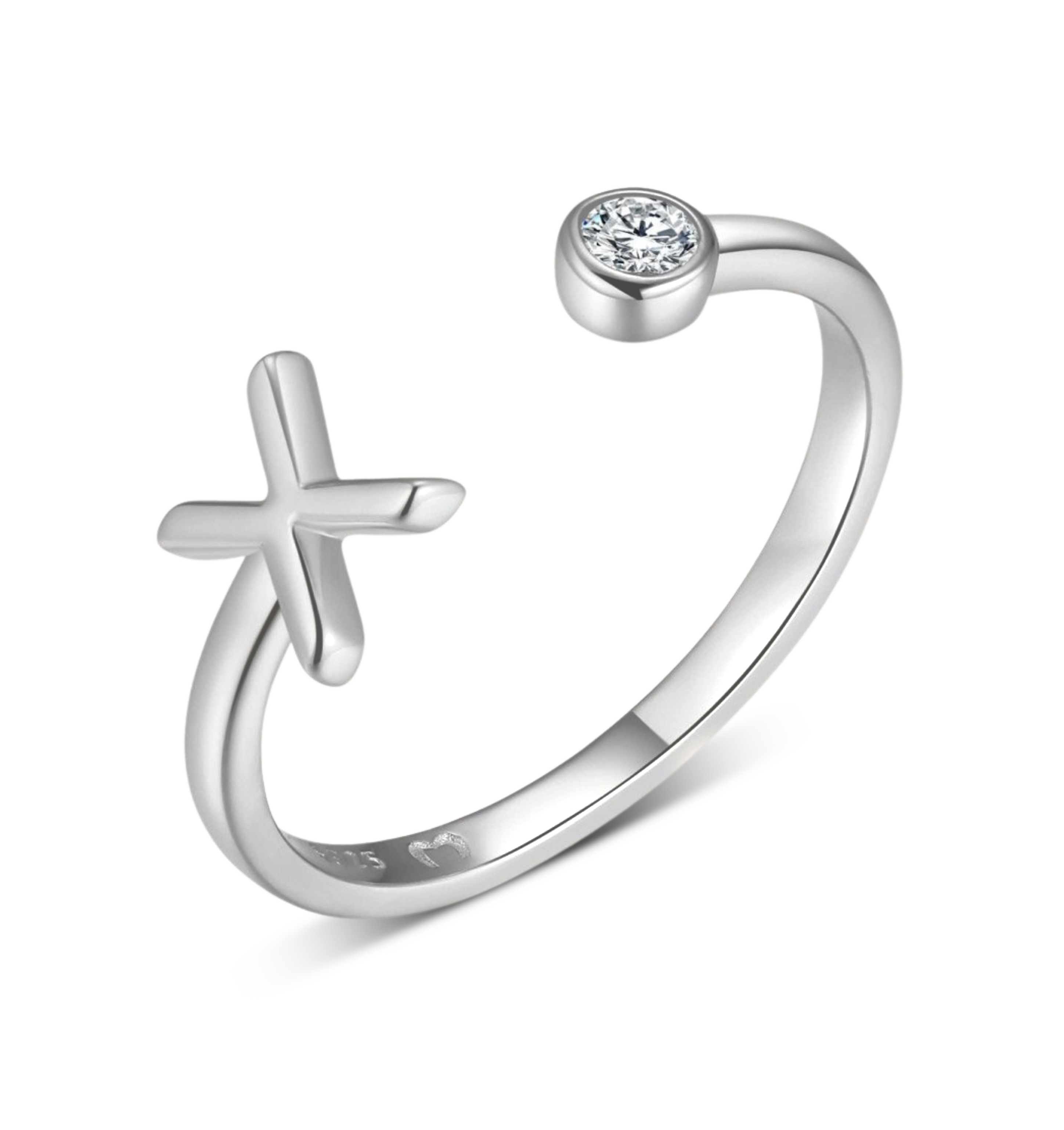 Top Letter Ring