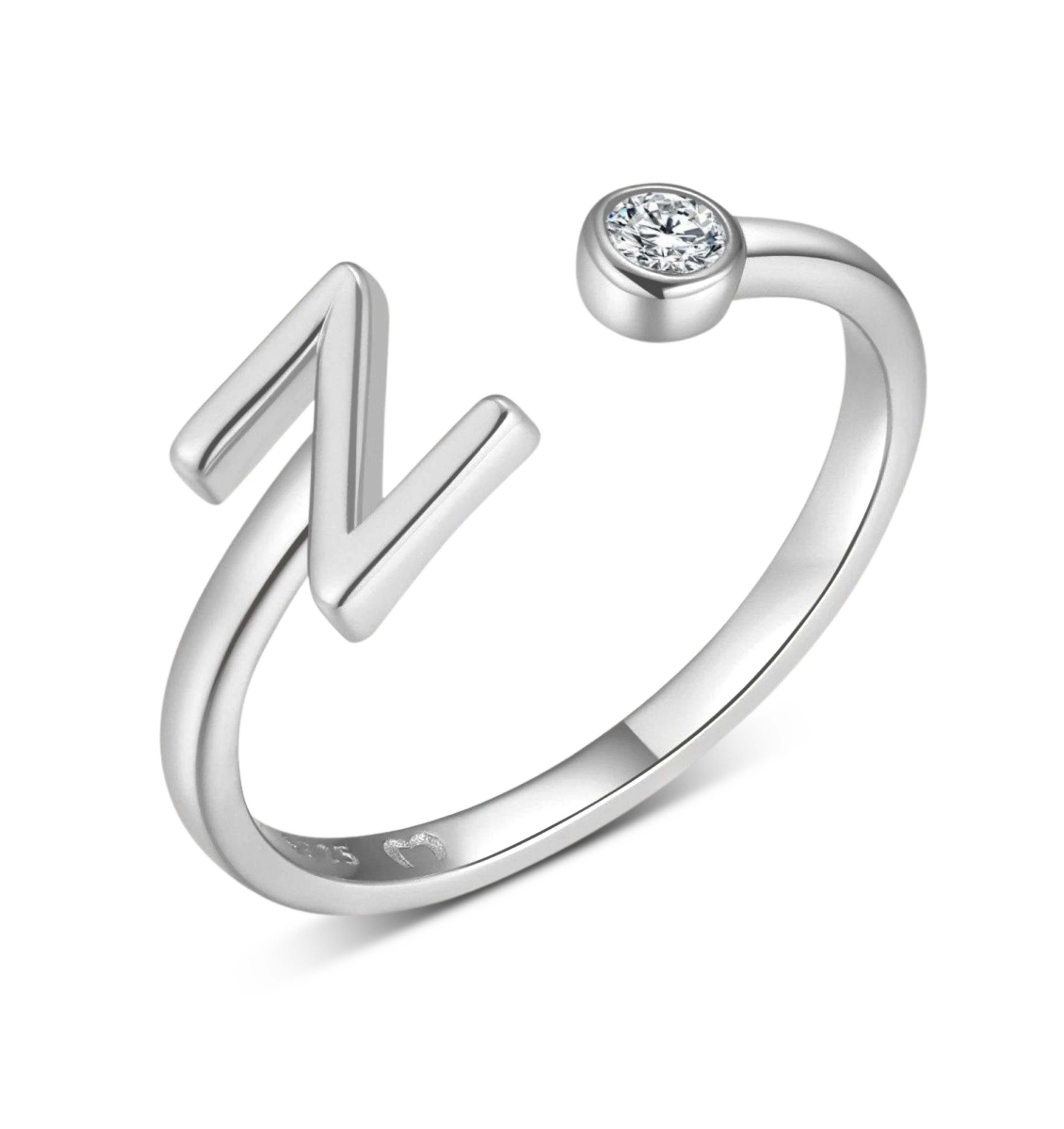 Top Letter Ring
