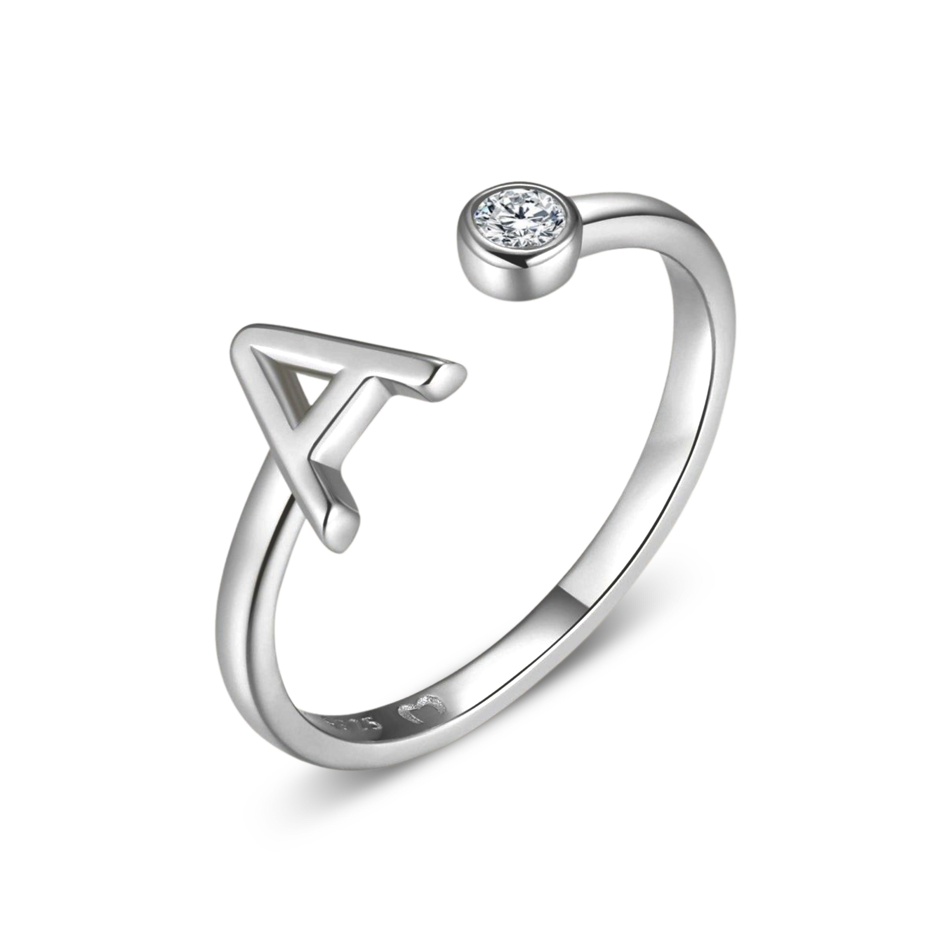 Top Letter Ring