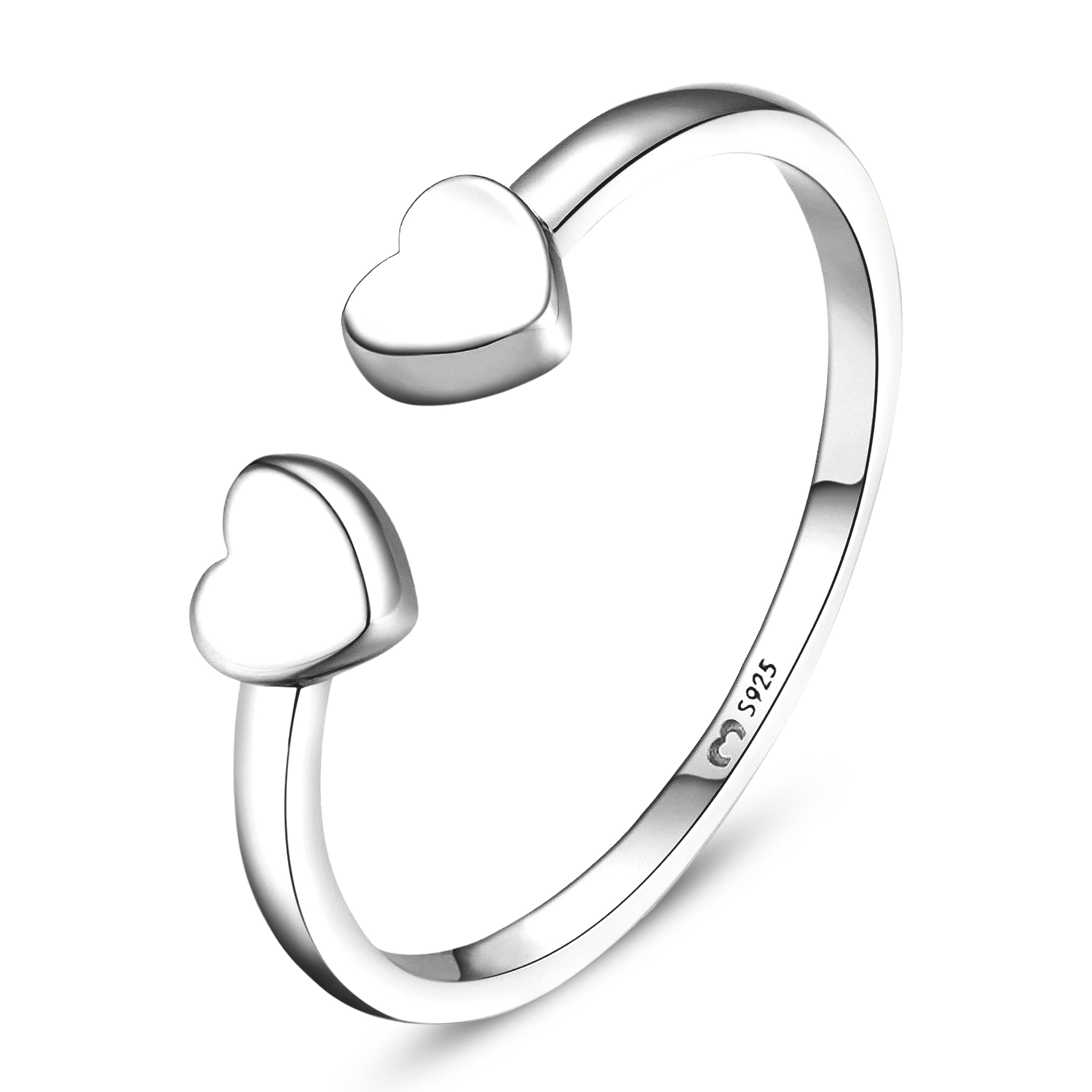 Duplo Heart Ring