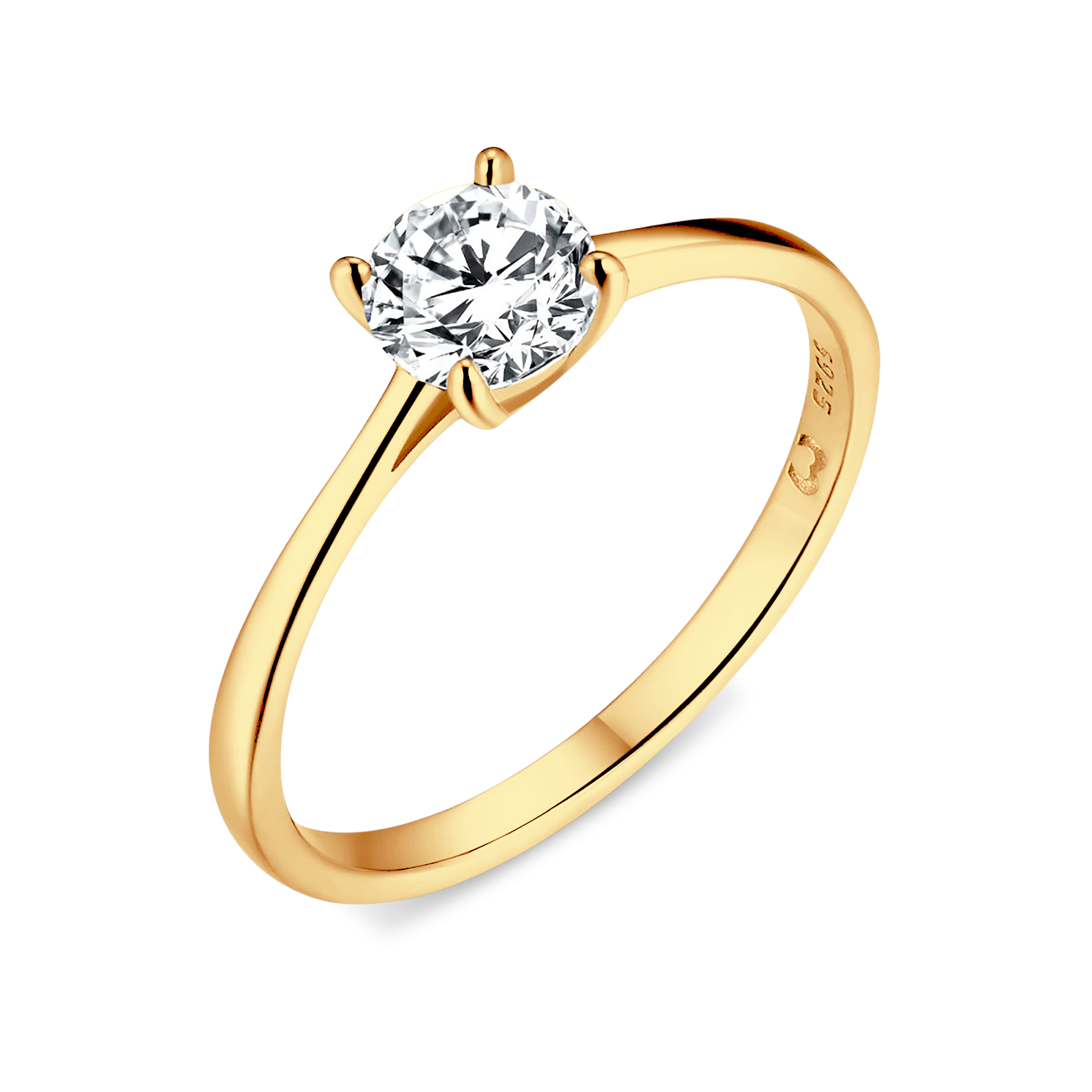 Round Zirconia Ring - SophiaJewels