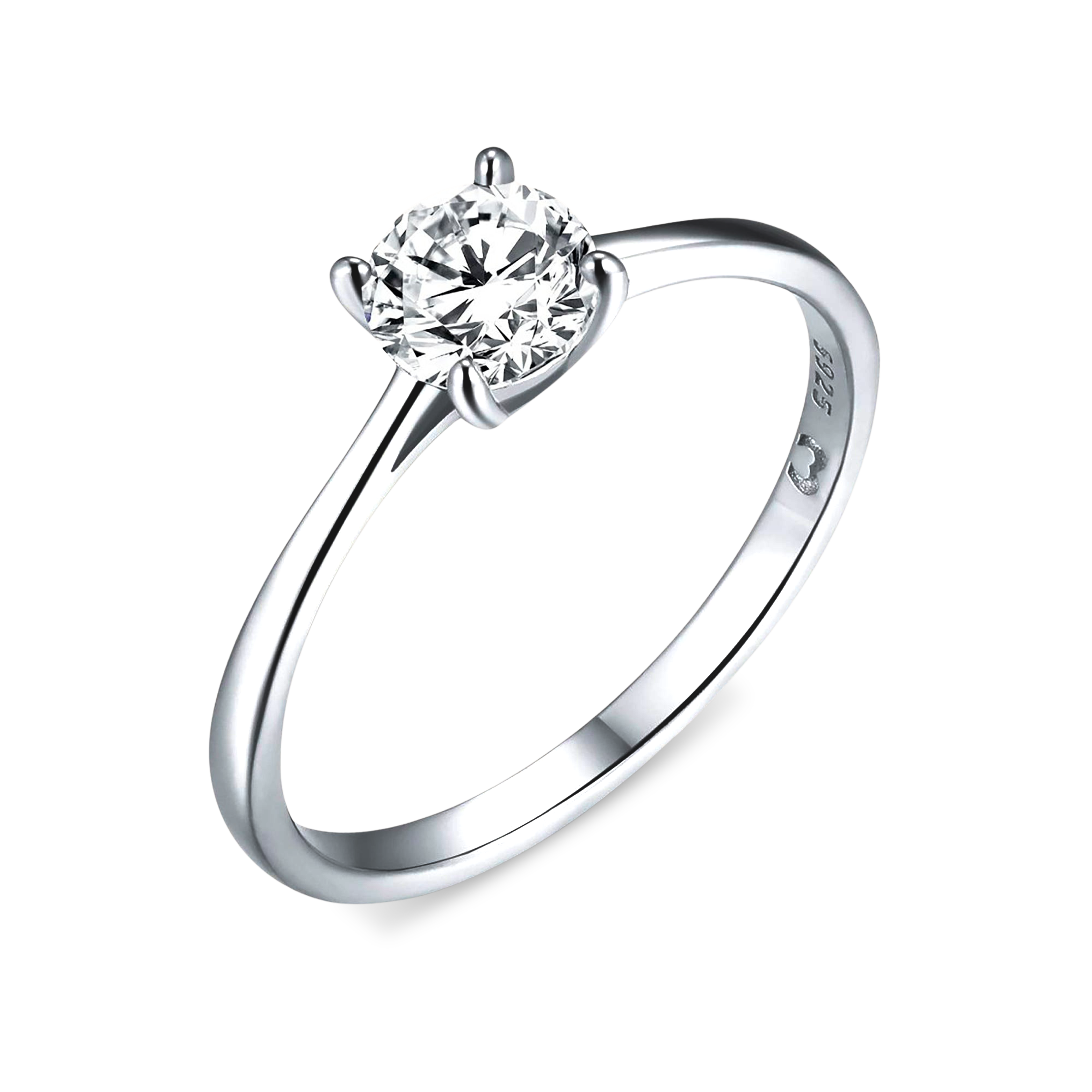 Round Zirconia Ring