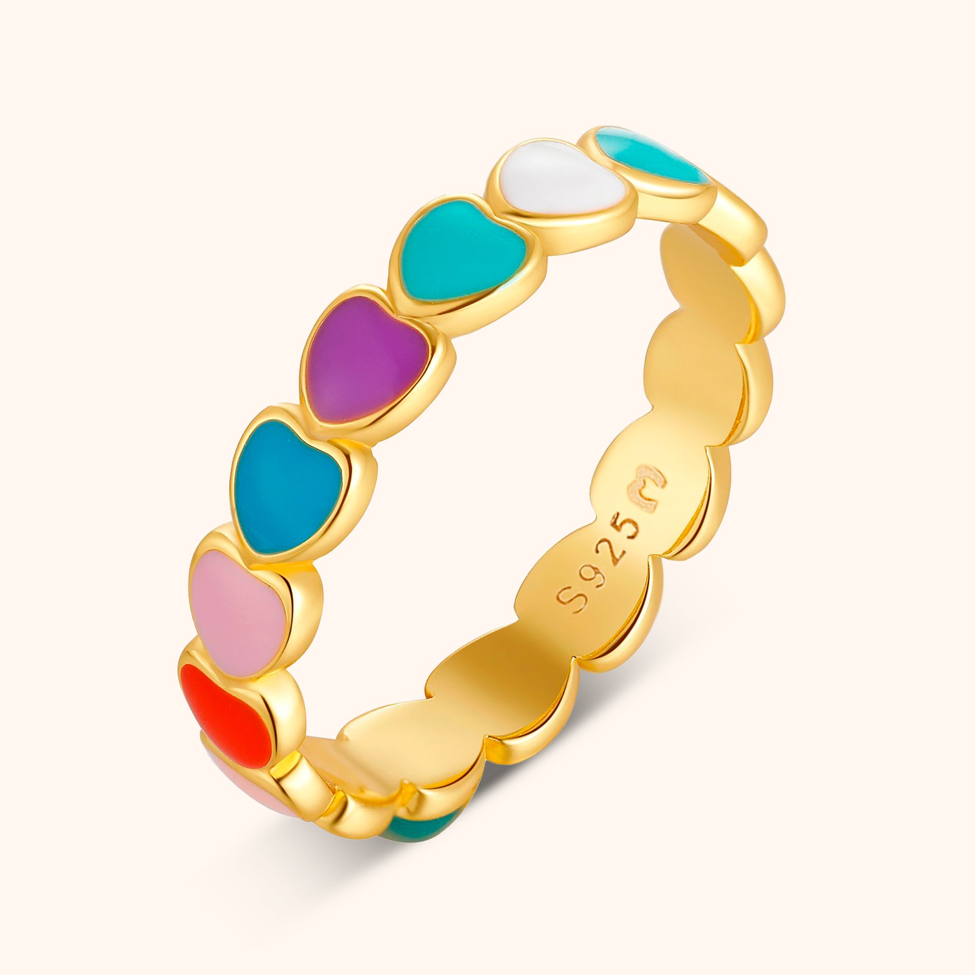 "Colouring Love" Ring - SophiaJewels