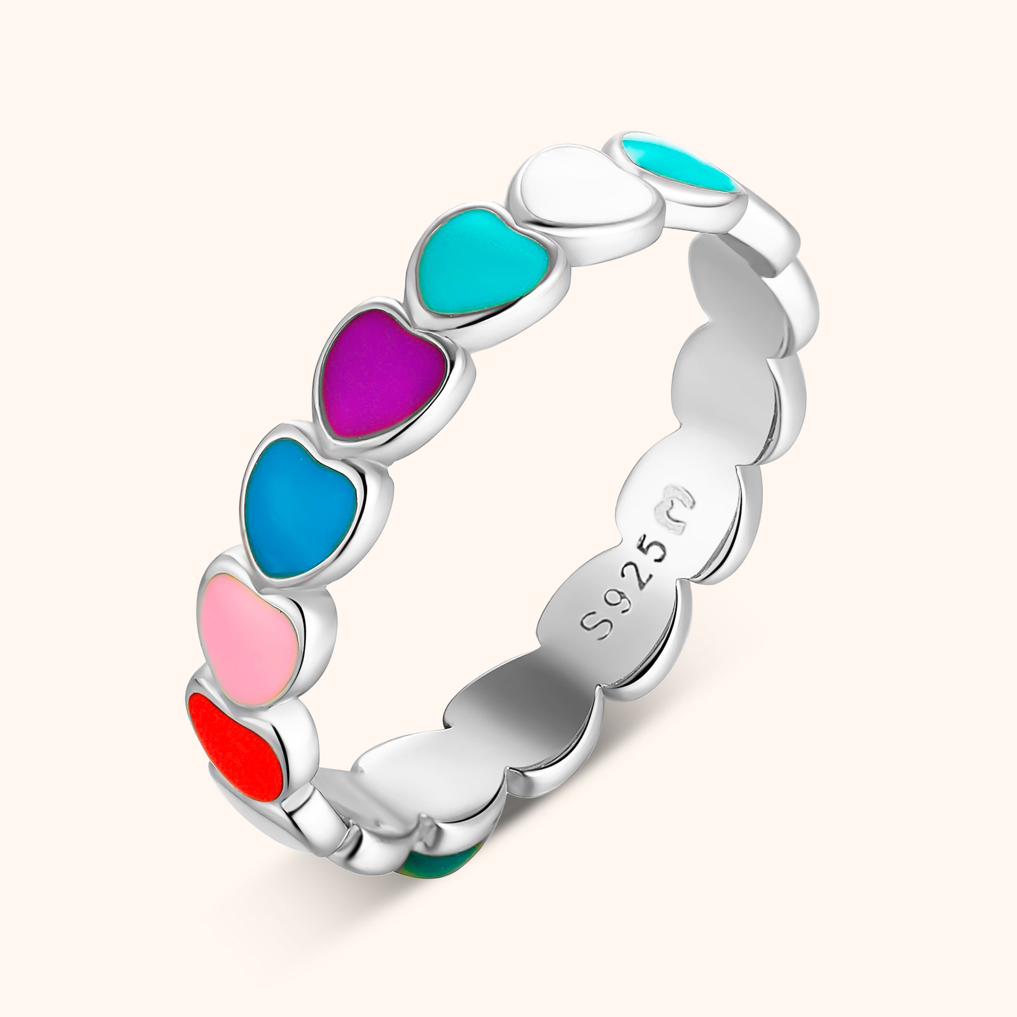 "Colouring Love" Ring - SophiaJewels