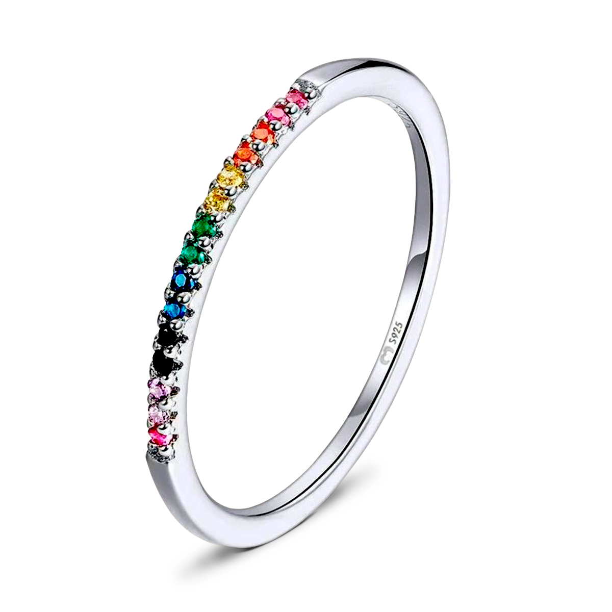 Multicolour Rainbow Ring