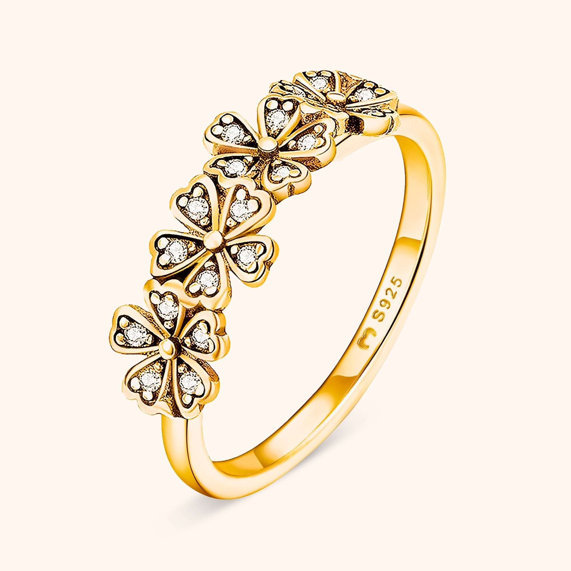 "Luminous Flowers" Ring - SophiaJewels