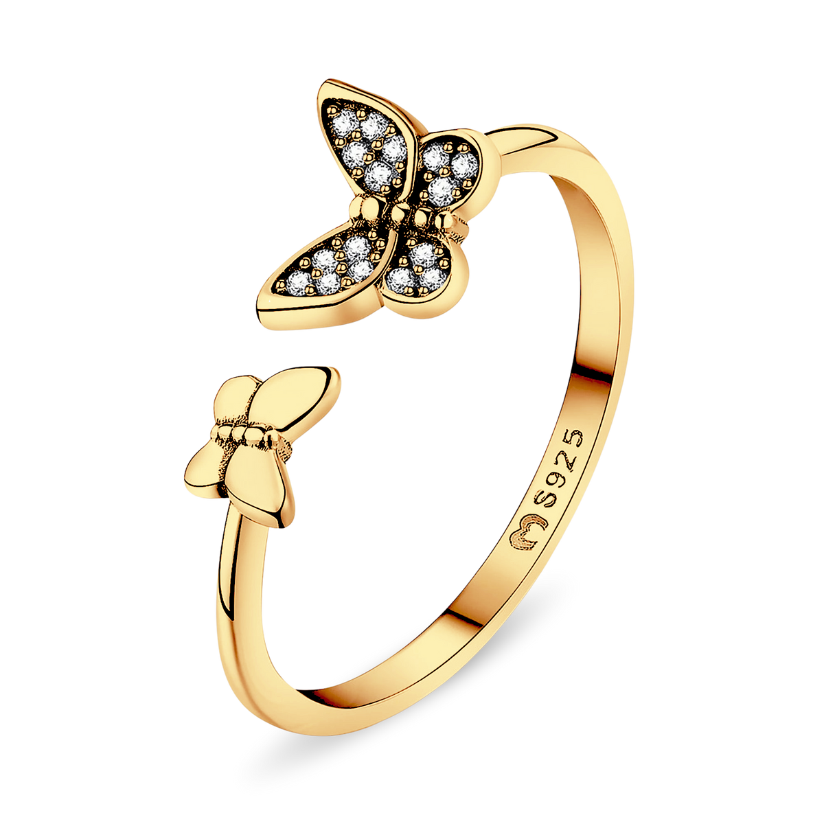 Little Butterflies Ring - SophiaJewels