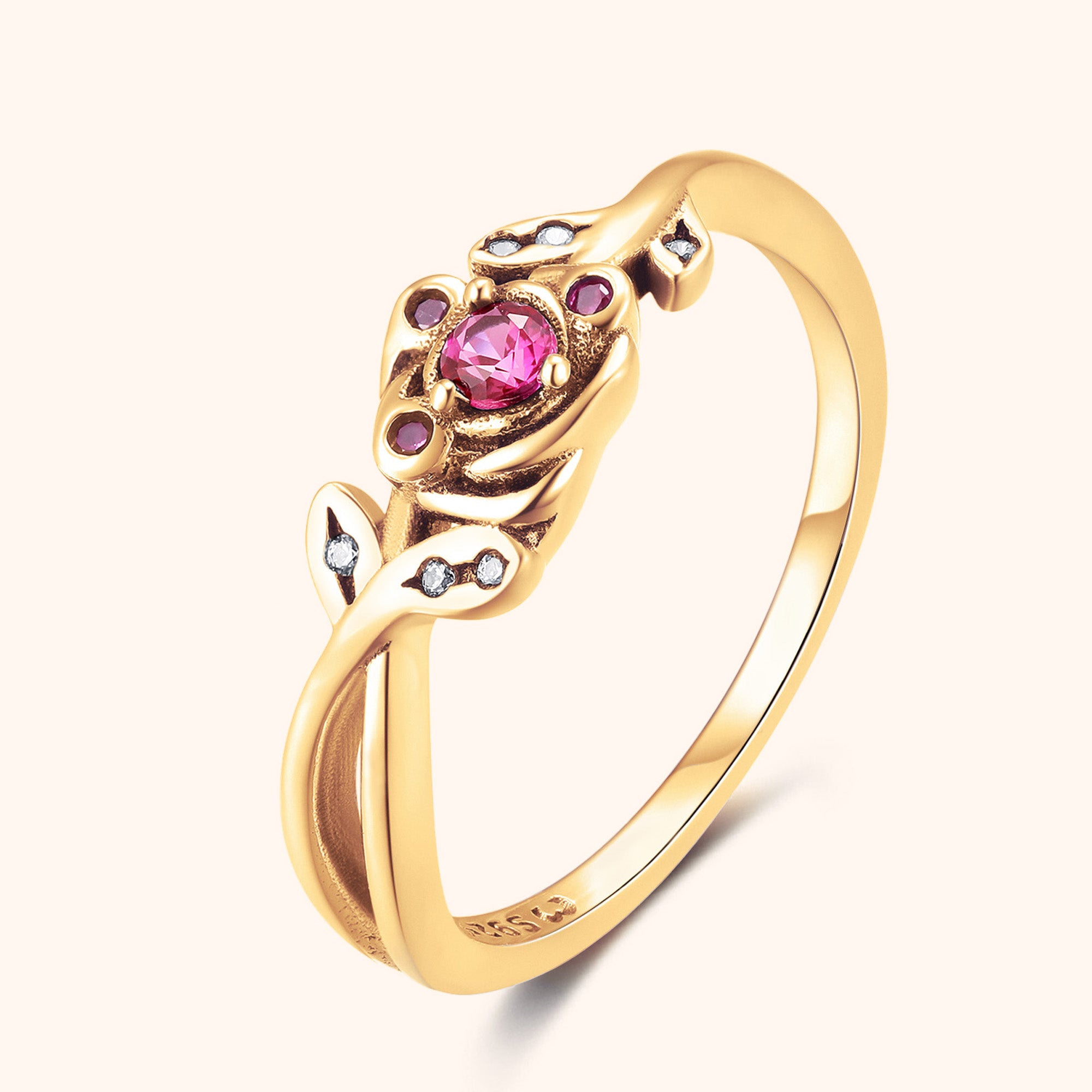 "Rosy Pink" Ring - SophiaJewels