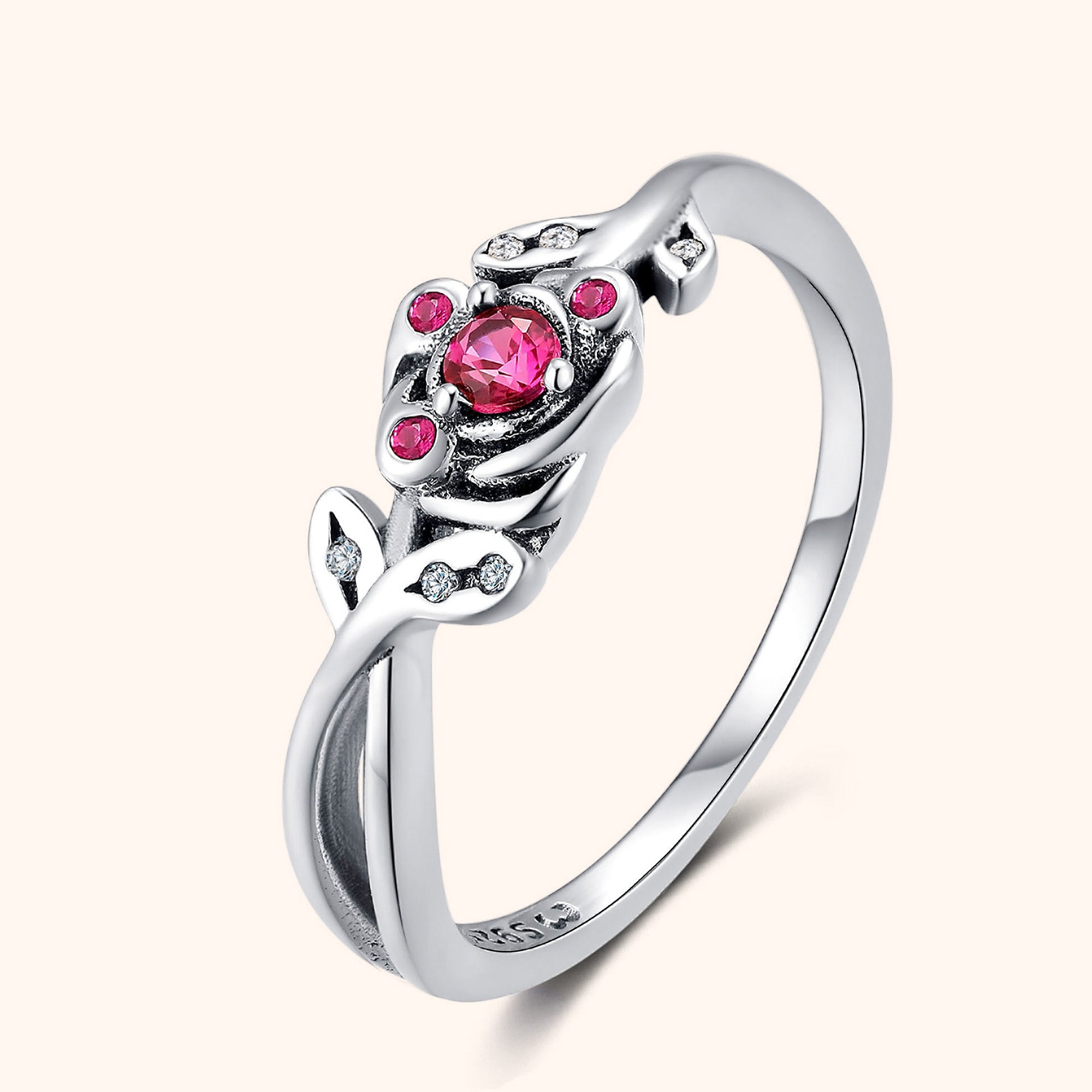 "Rosy Pink" Ring - SophiaJewels