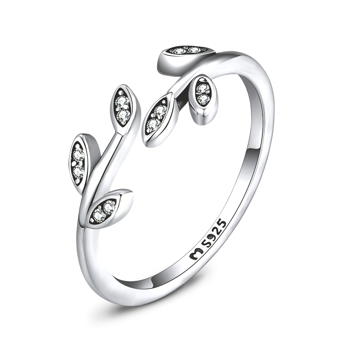 Shiny Leaves Ring - SophiaJewels