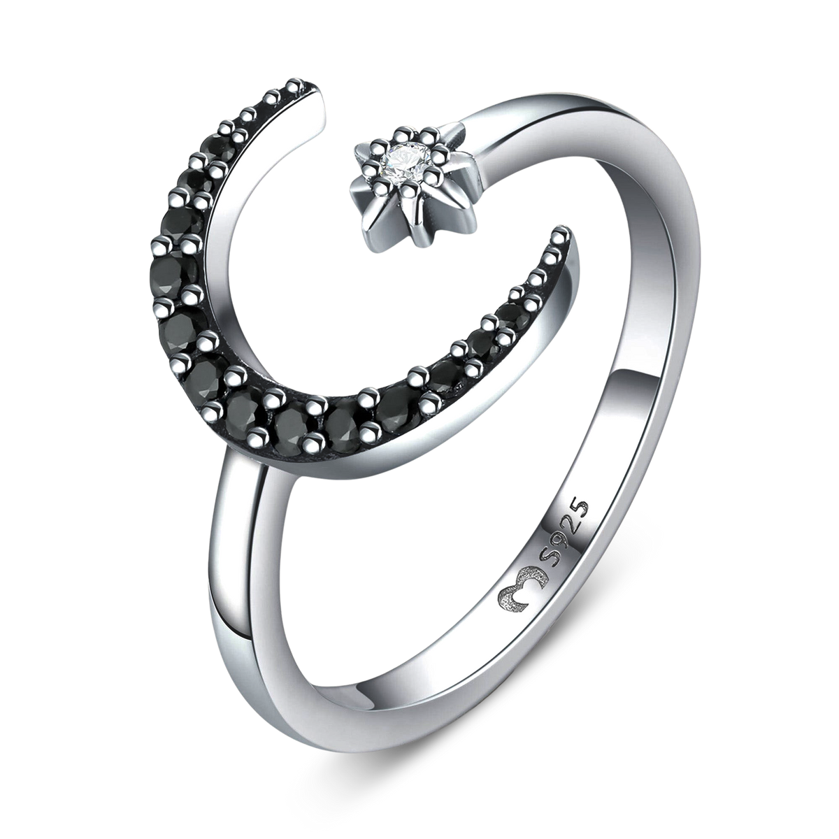 Crescent Moon Ring - SophiaJewels