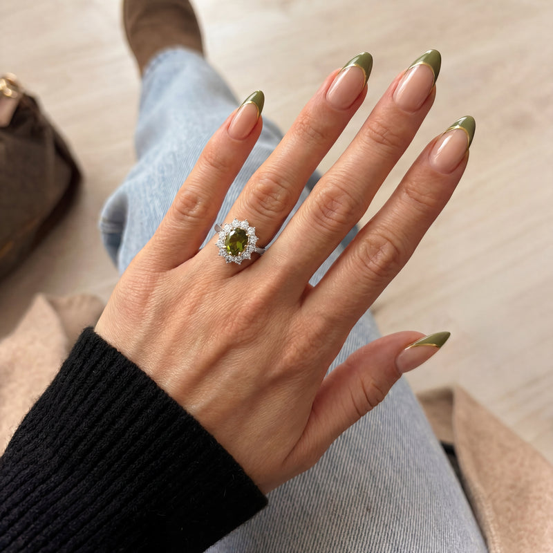 Precious Zirconia Ring