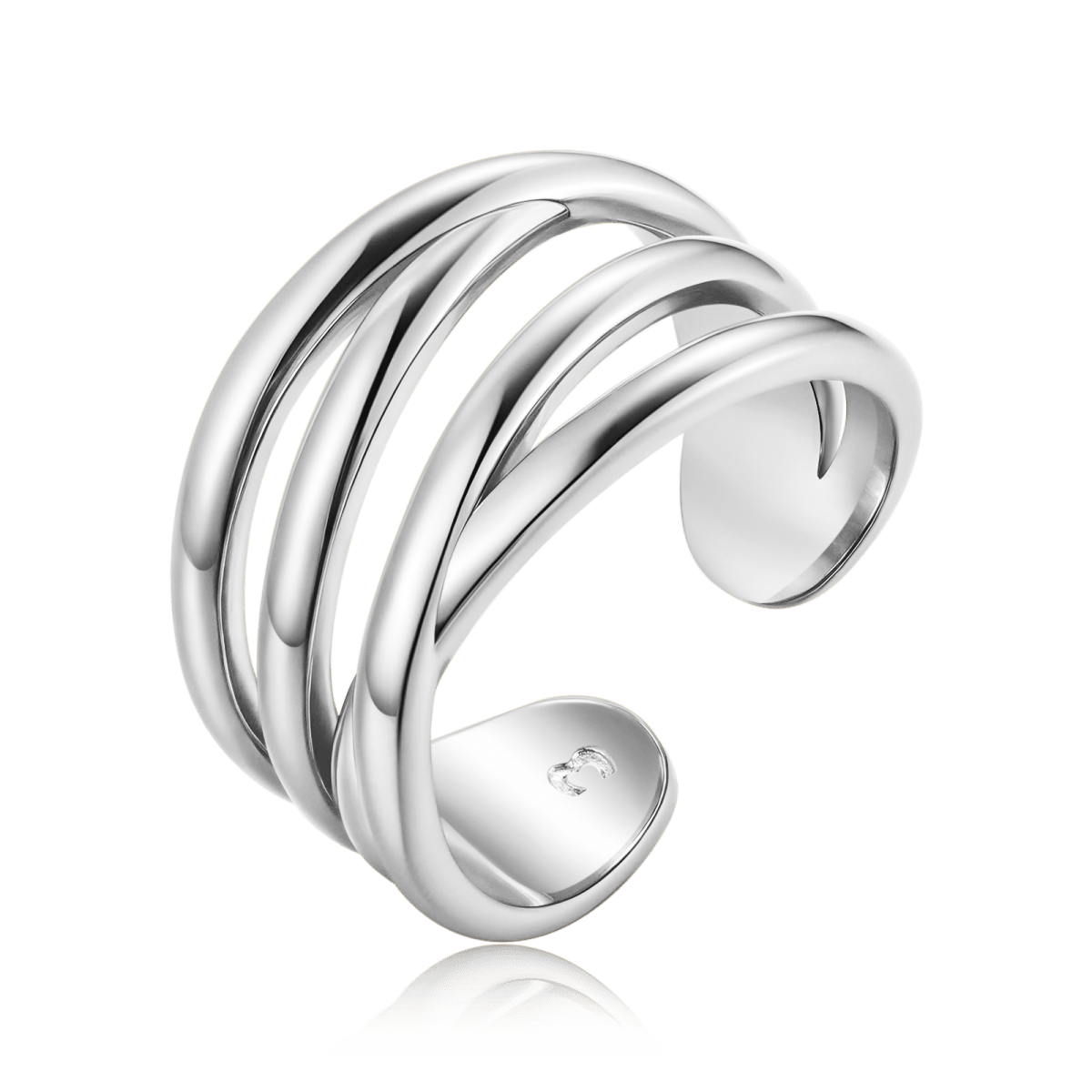 Parallel Bands Ring