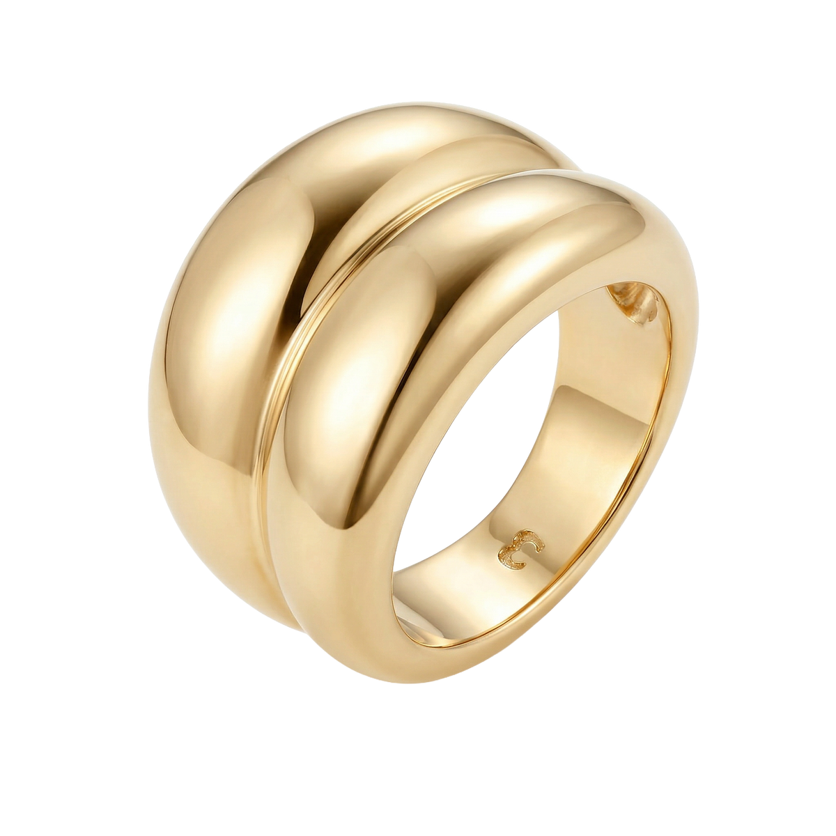 Double Fine Relief Ring