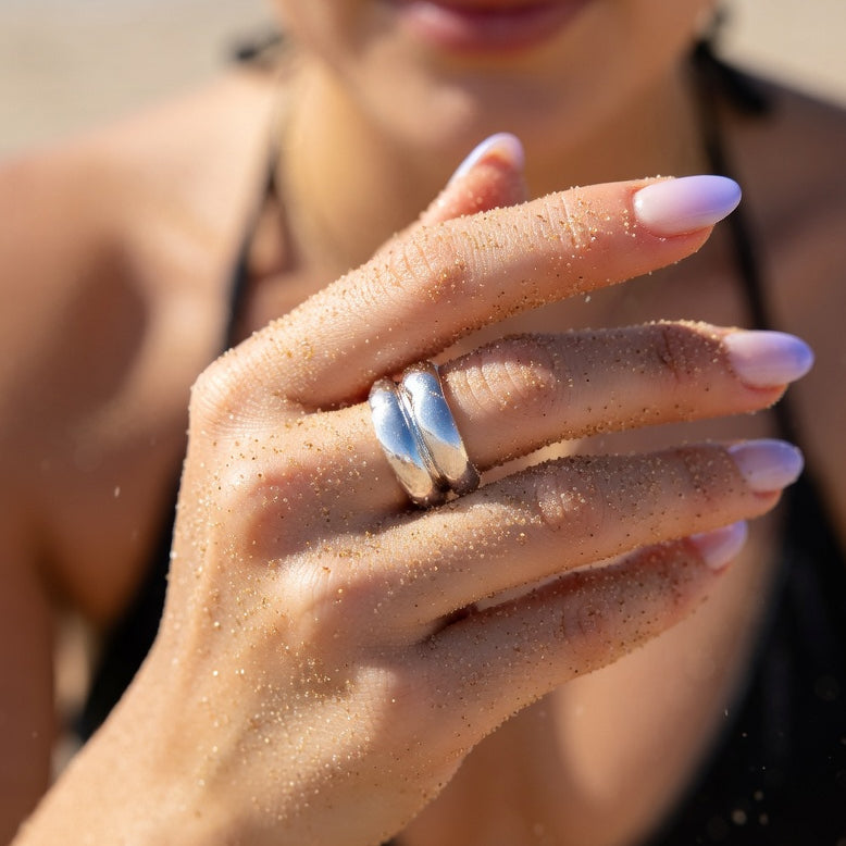 Double Fine Relief Ring