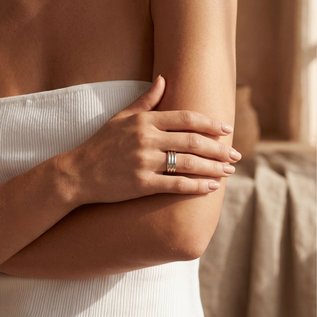 Triple Band Ring