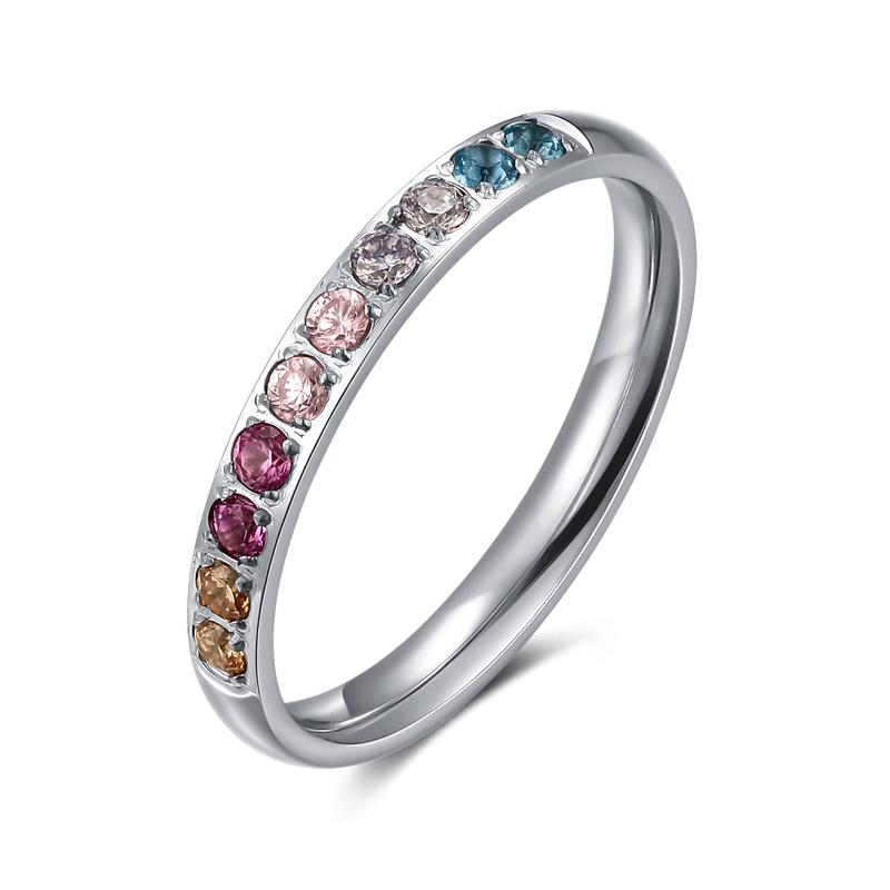 Colourful Thread Ring