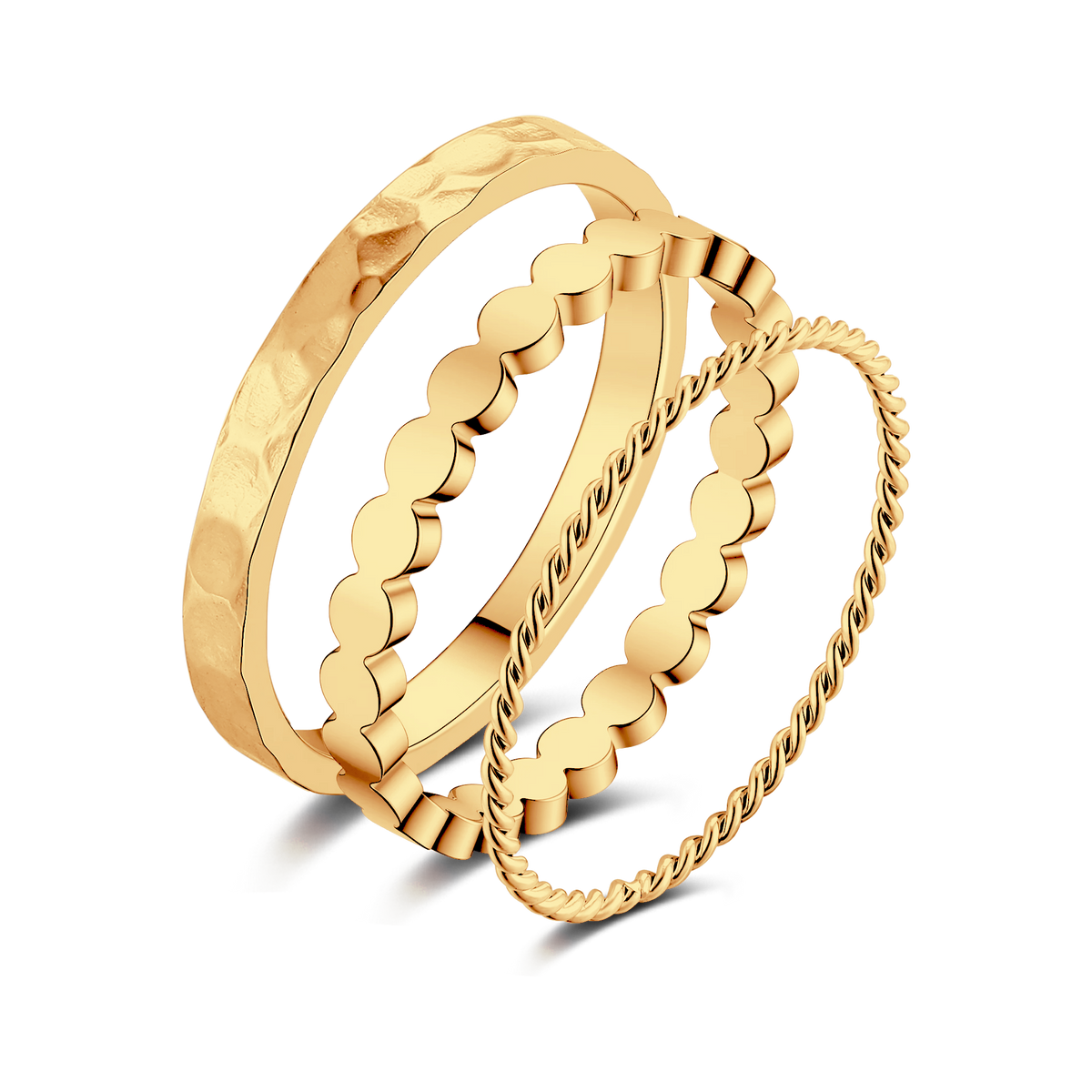 Triple Design Ring