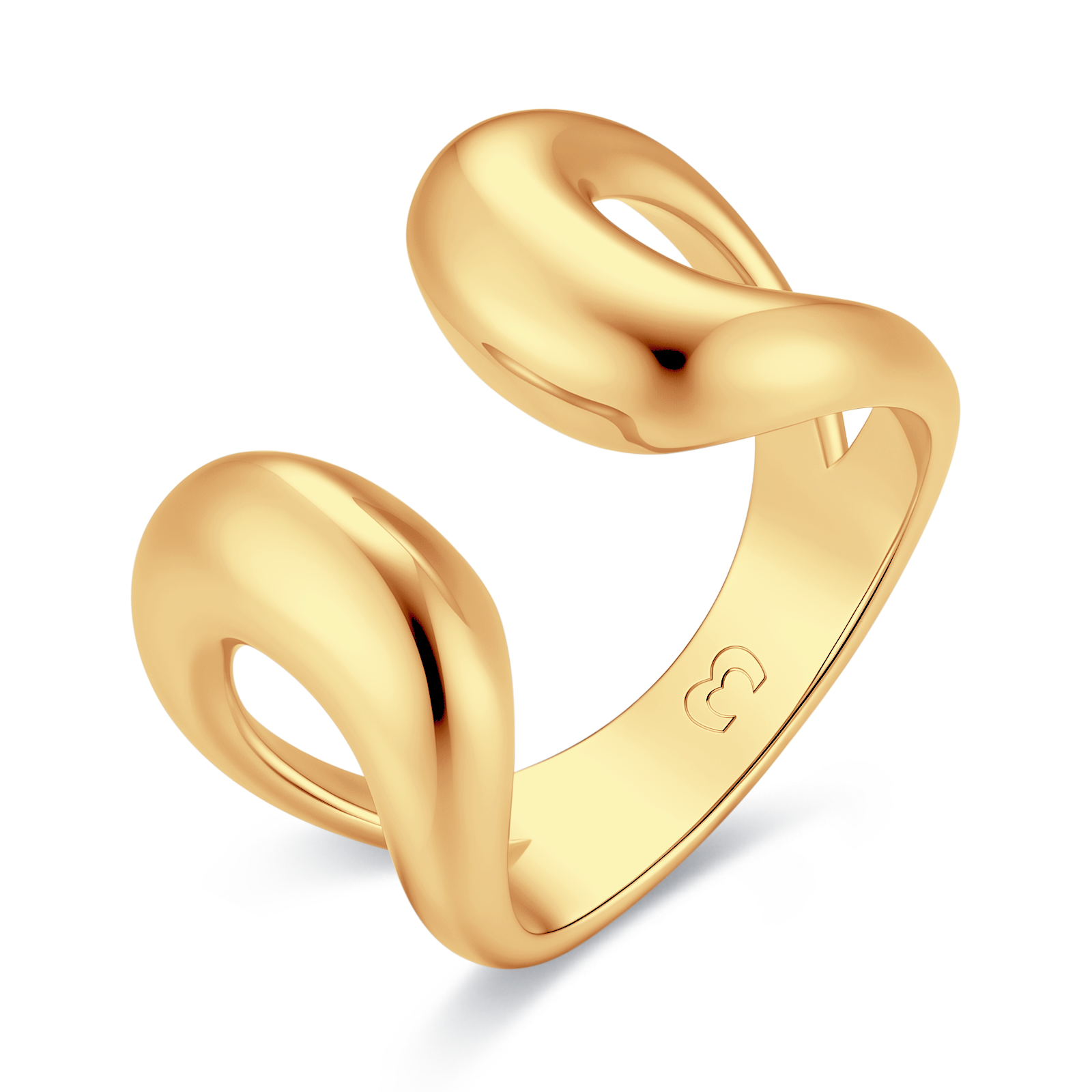 Thick Crossed Ring