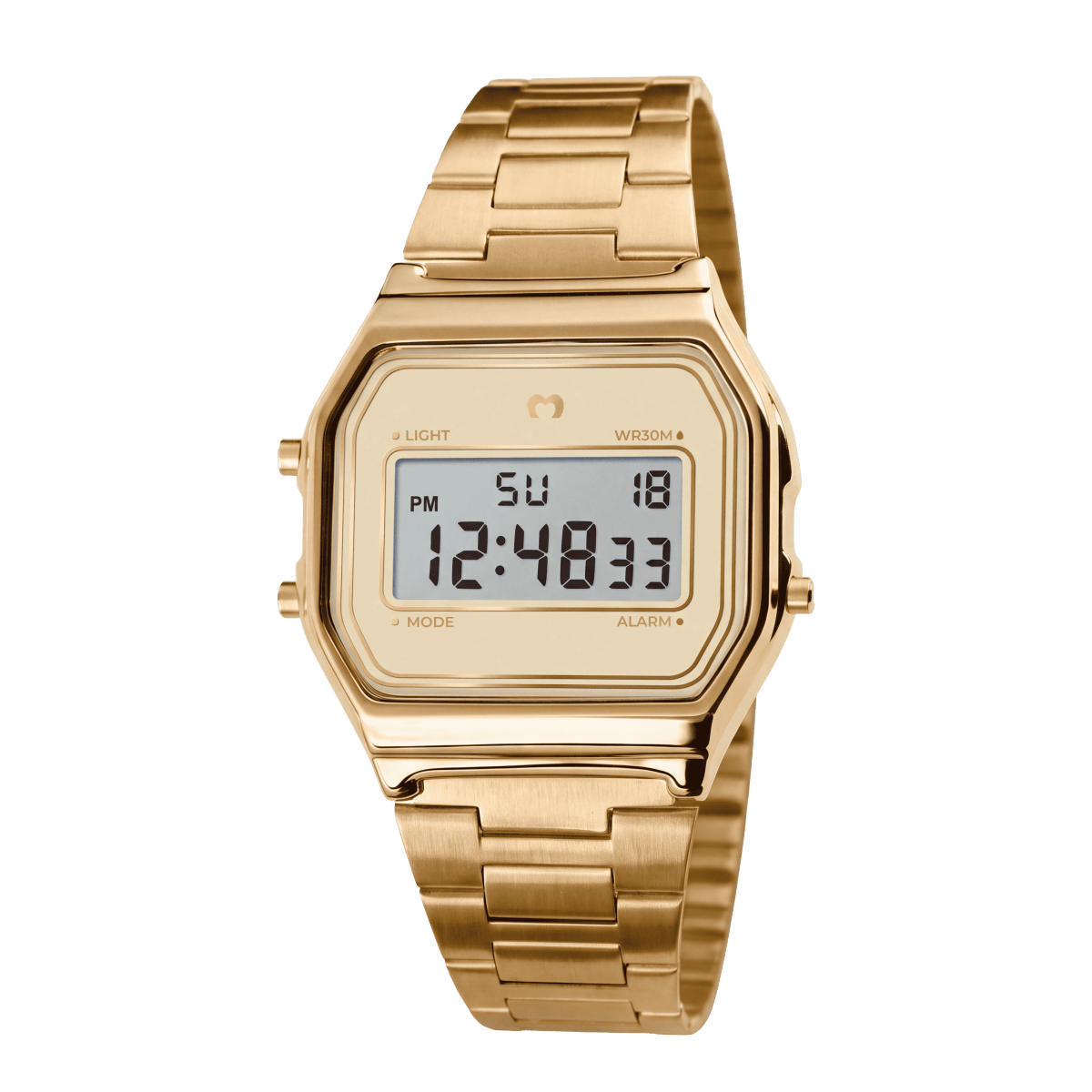 Vintage Digital Watch ~ Golden