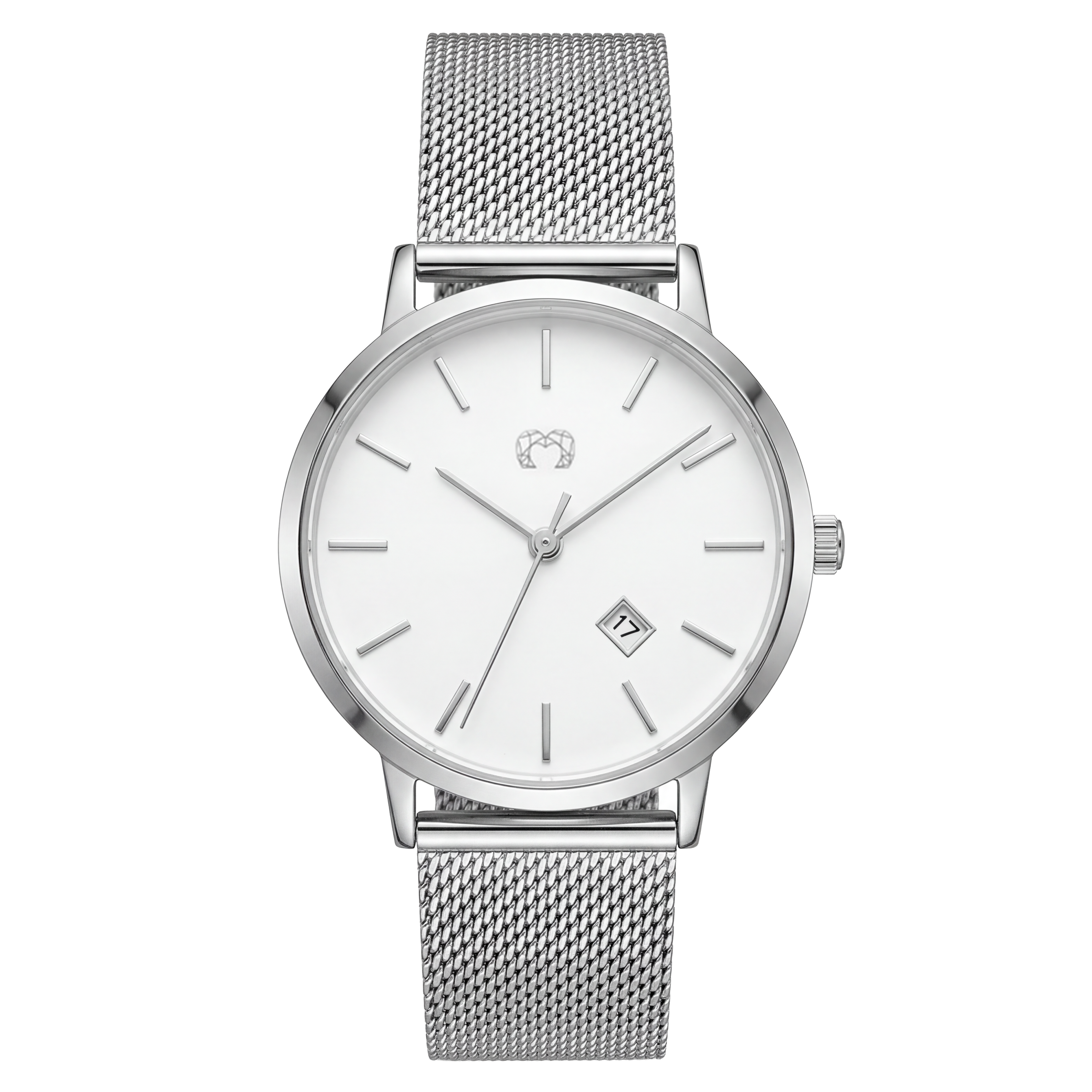 Sophia Jewels Watch ~ SilverWhite