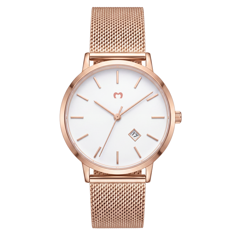 Sophia Jewels Watch ~ RoseWhite