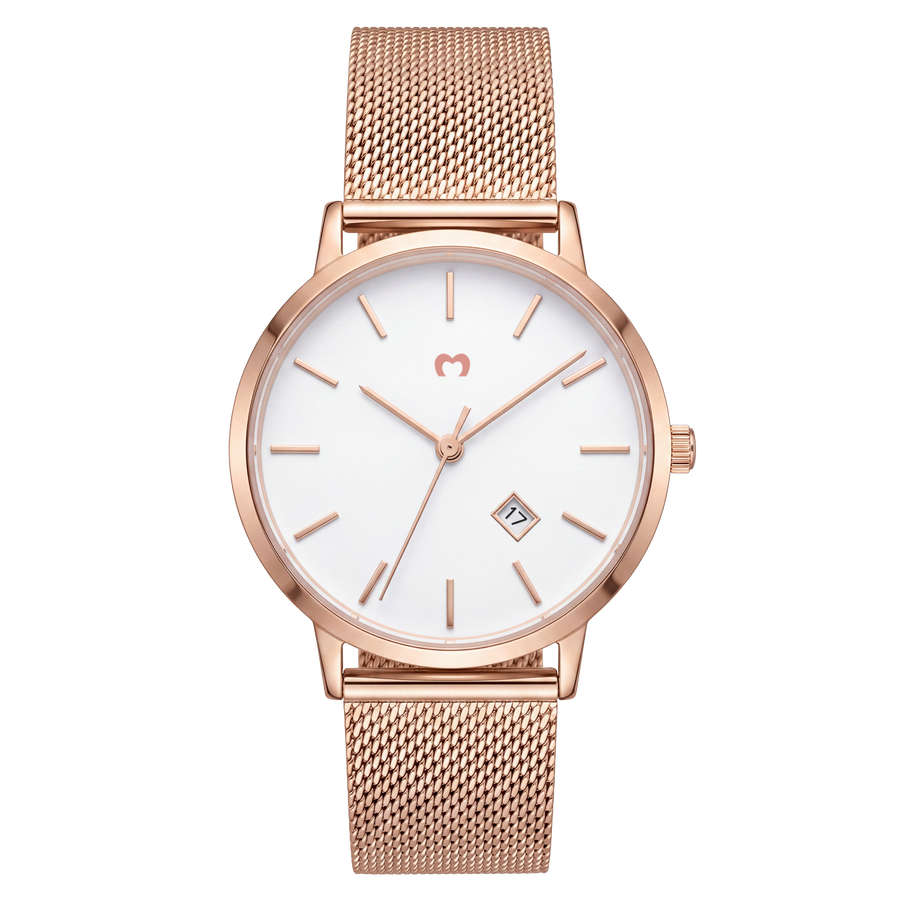 Sophia Jewels Watch ~ RoseWhite