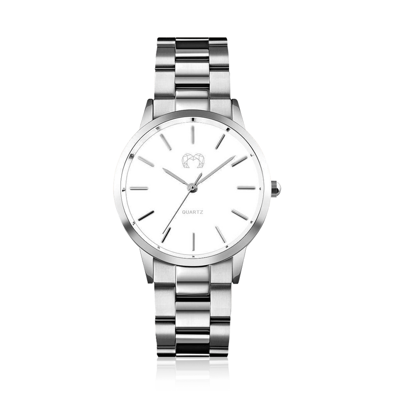 California Watch ~ SilverWhite - SophiaJewels