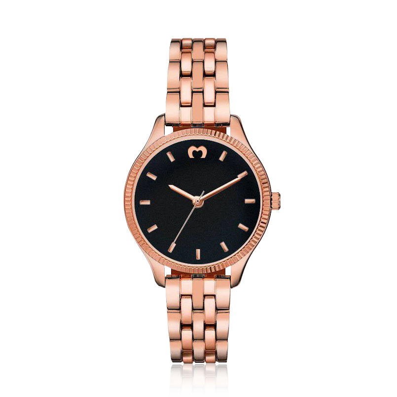 Cavalier Watch ~ RoseBlack - SophiaJewels