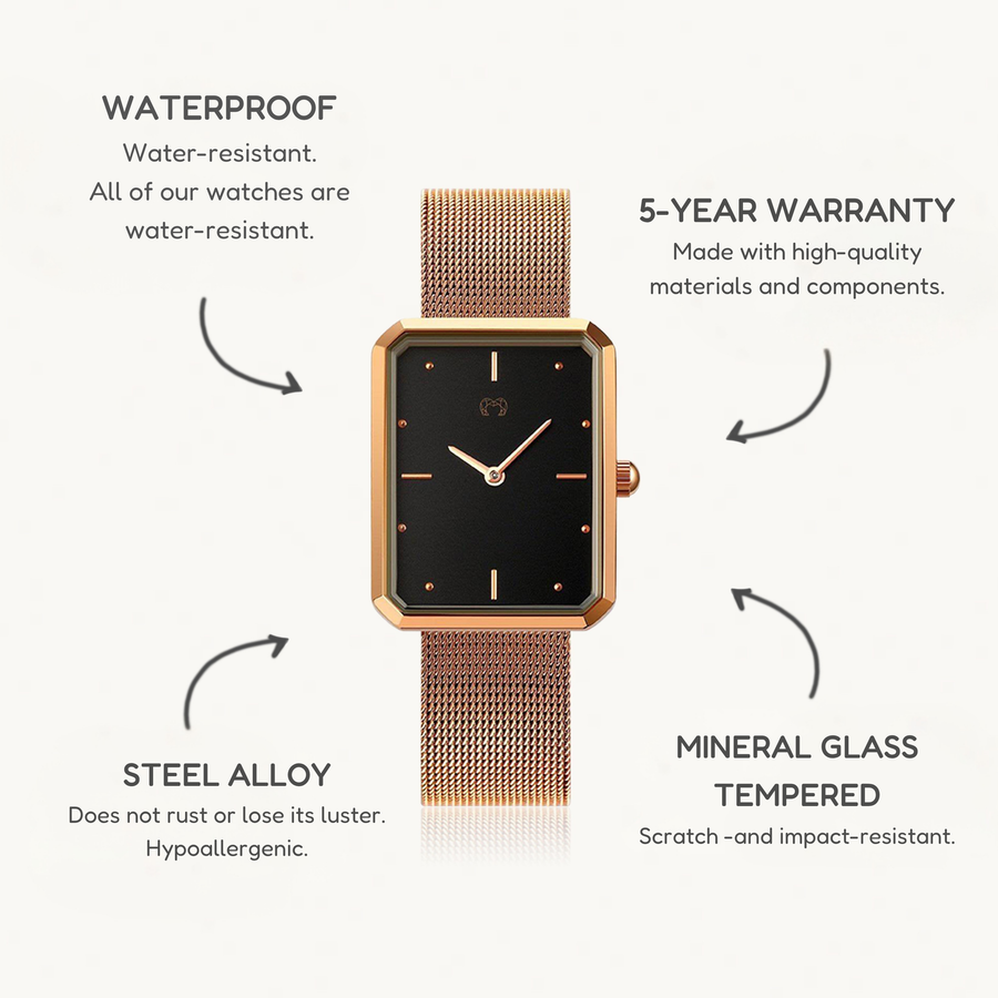 Kapten Watch ~ RoseBlack